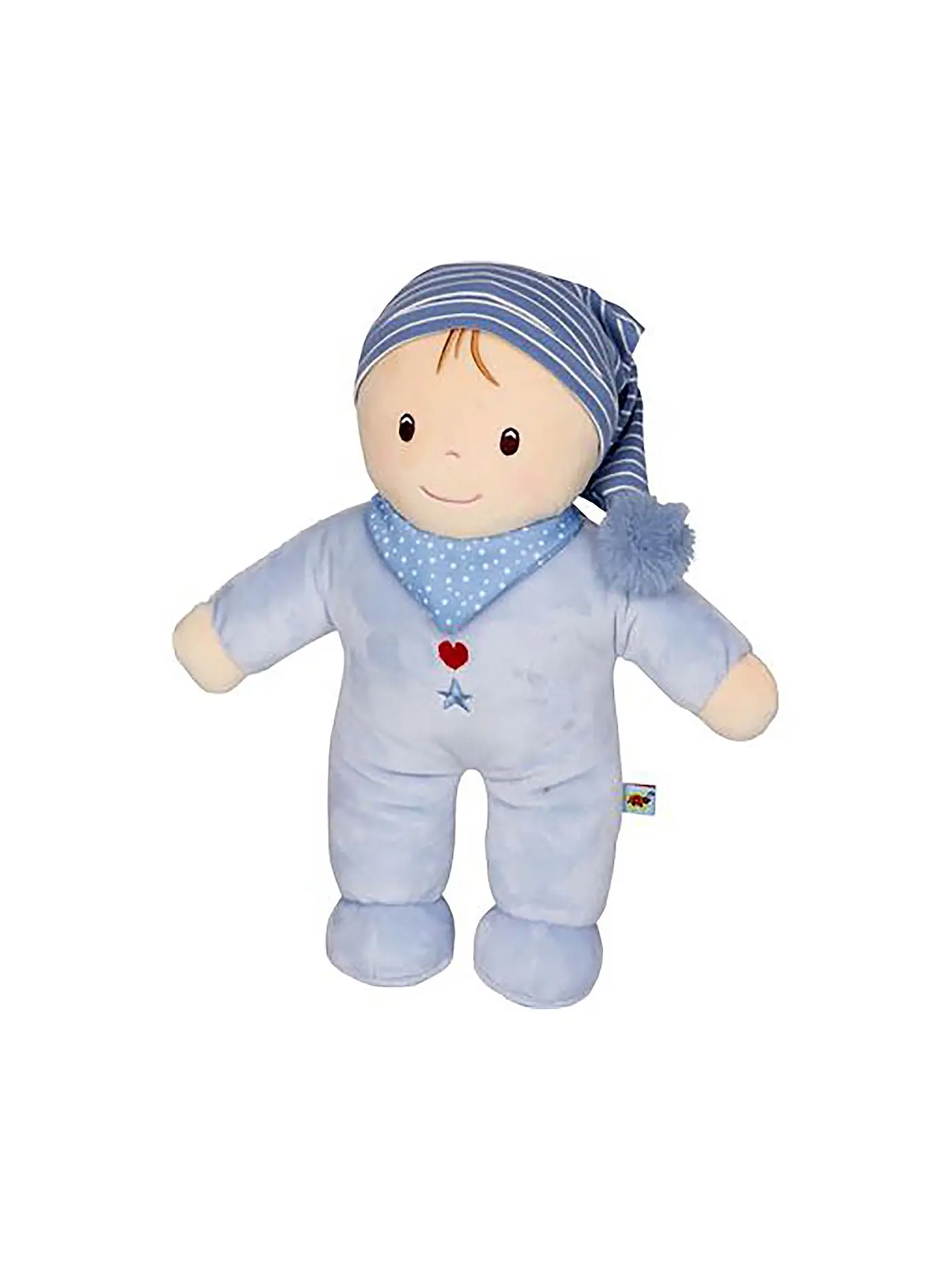 BABY GLÜCK | Schmusepuppe Hellblau  | hellblau