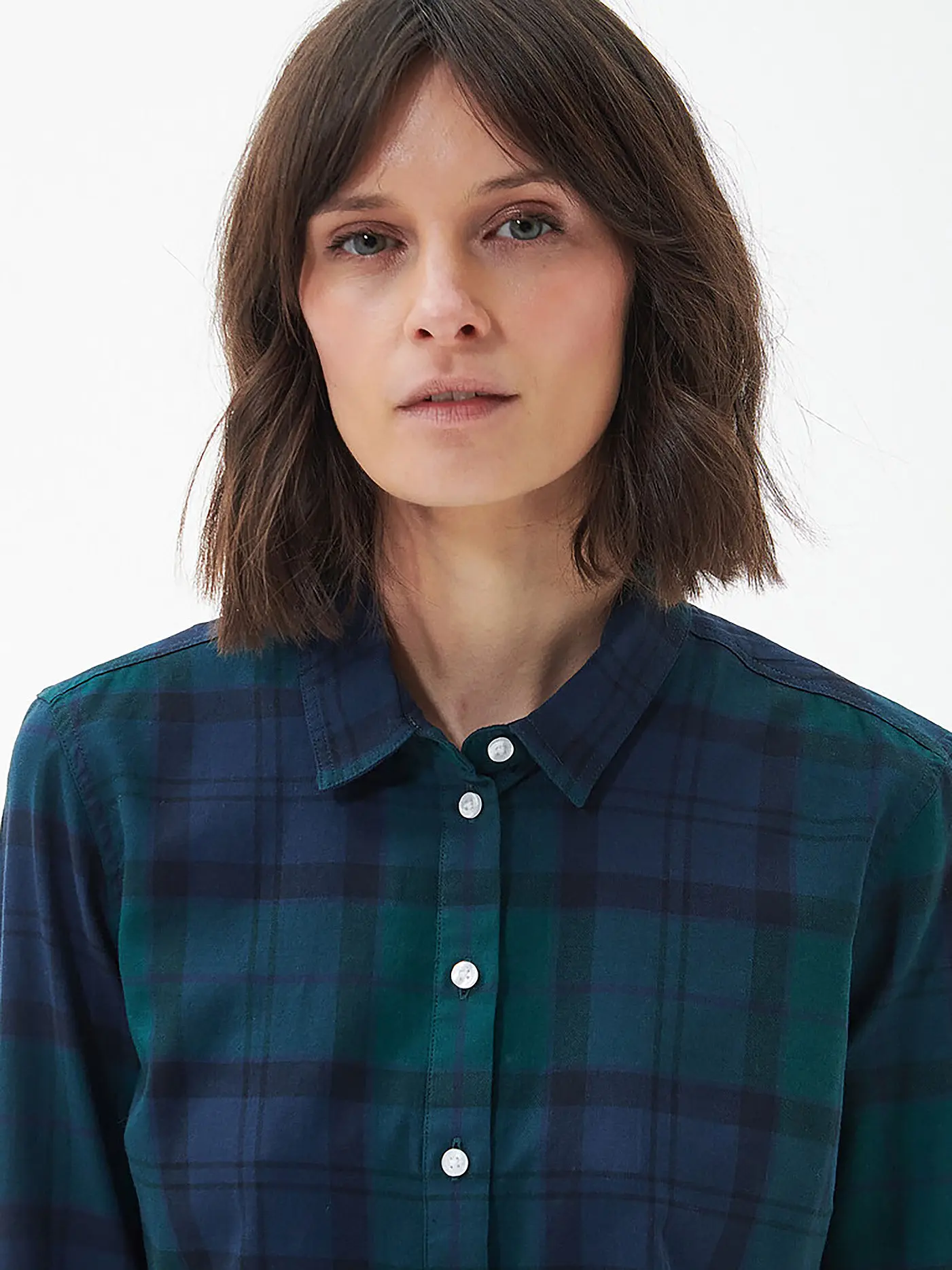 BARBOUR | Bluse BREDON | dunkelgrün