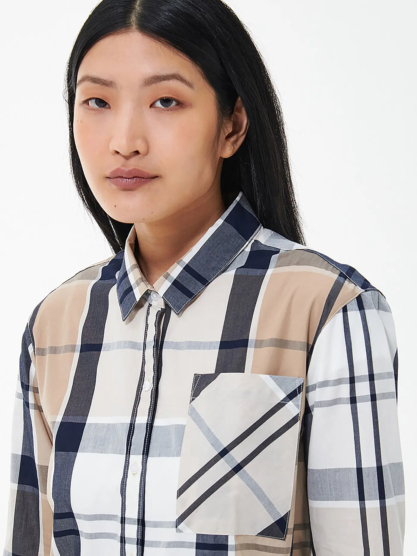 BARBOUR | Bluse PERTSHIRE | beige