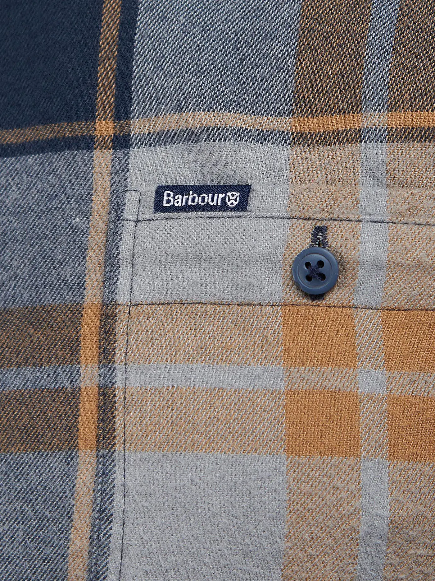 BARBOUR | Flanellhemd  Slim Fit  | blau