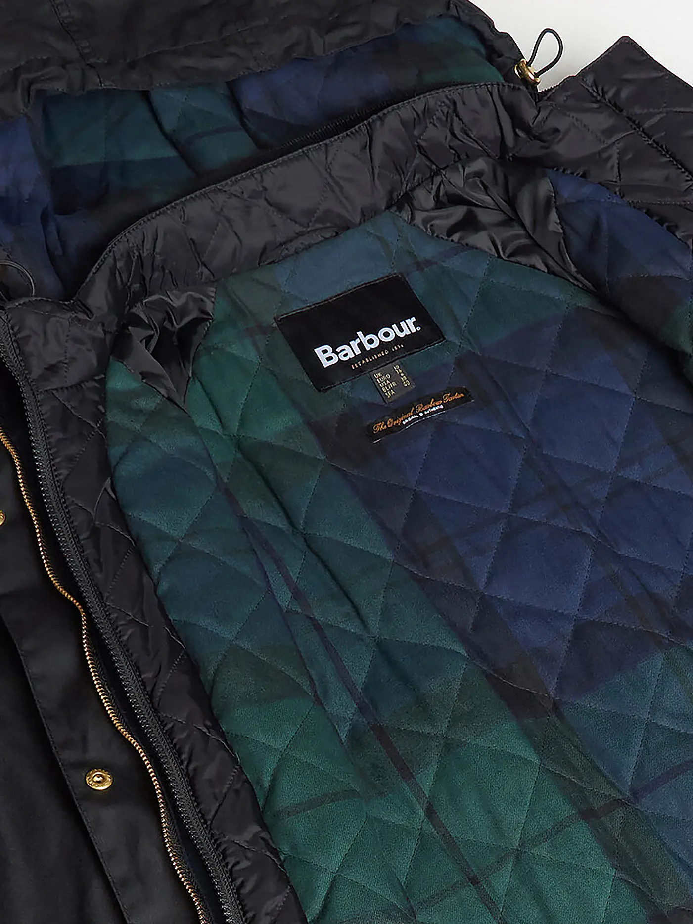 BARBOUR | Parka CANNICH | schwarz