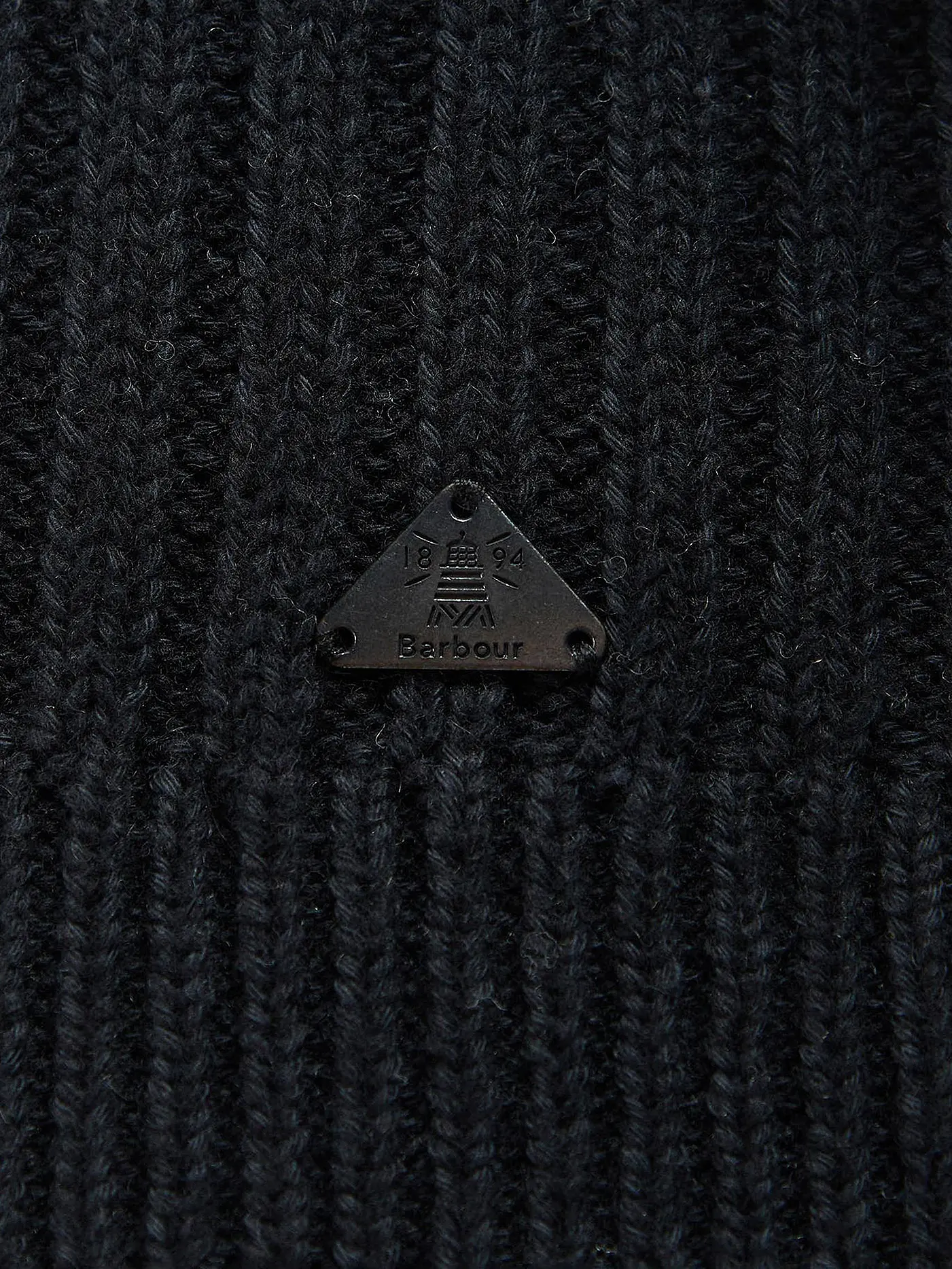 BARBOUR | Rollkragen Pullover AMBERLEY | schwarz