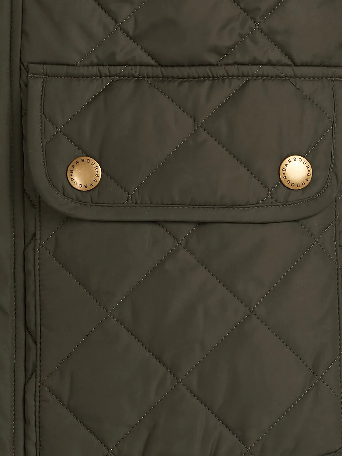 BARBOUR | Steppgilet LOWERDALE | grün