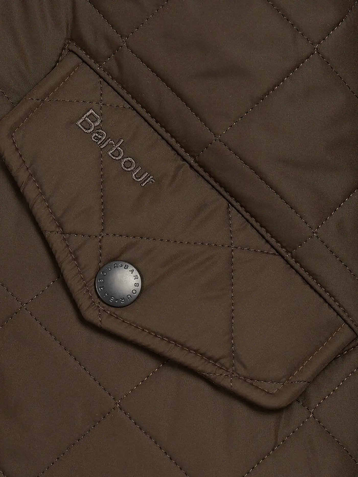 BARBOUR | Steppjacke POWELL | braun