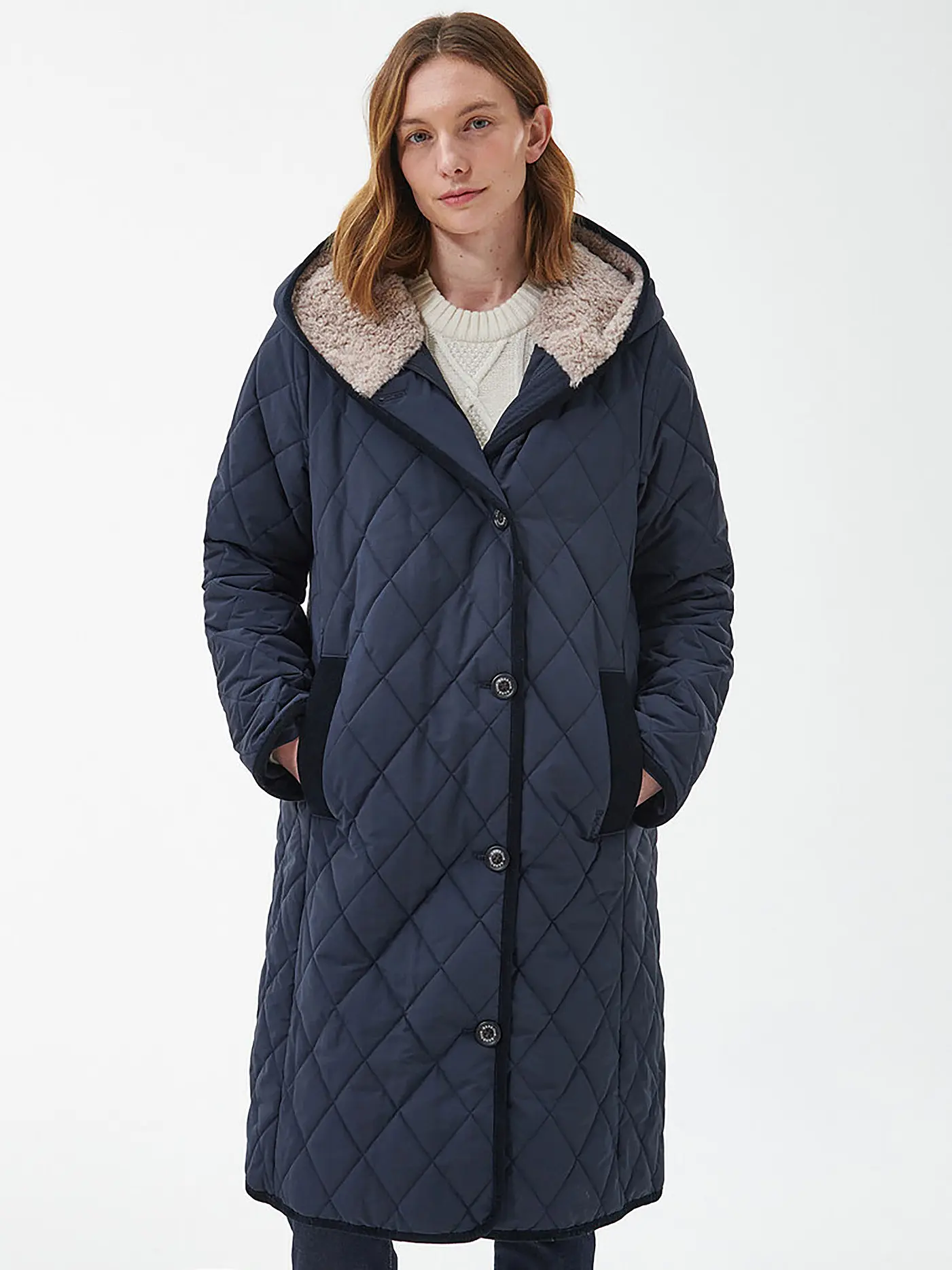 BARBOUR | Steppmantel BREAM QUILT | dunkelblau