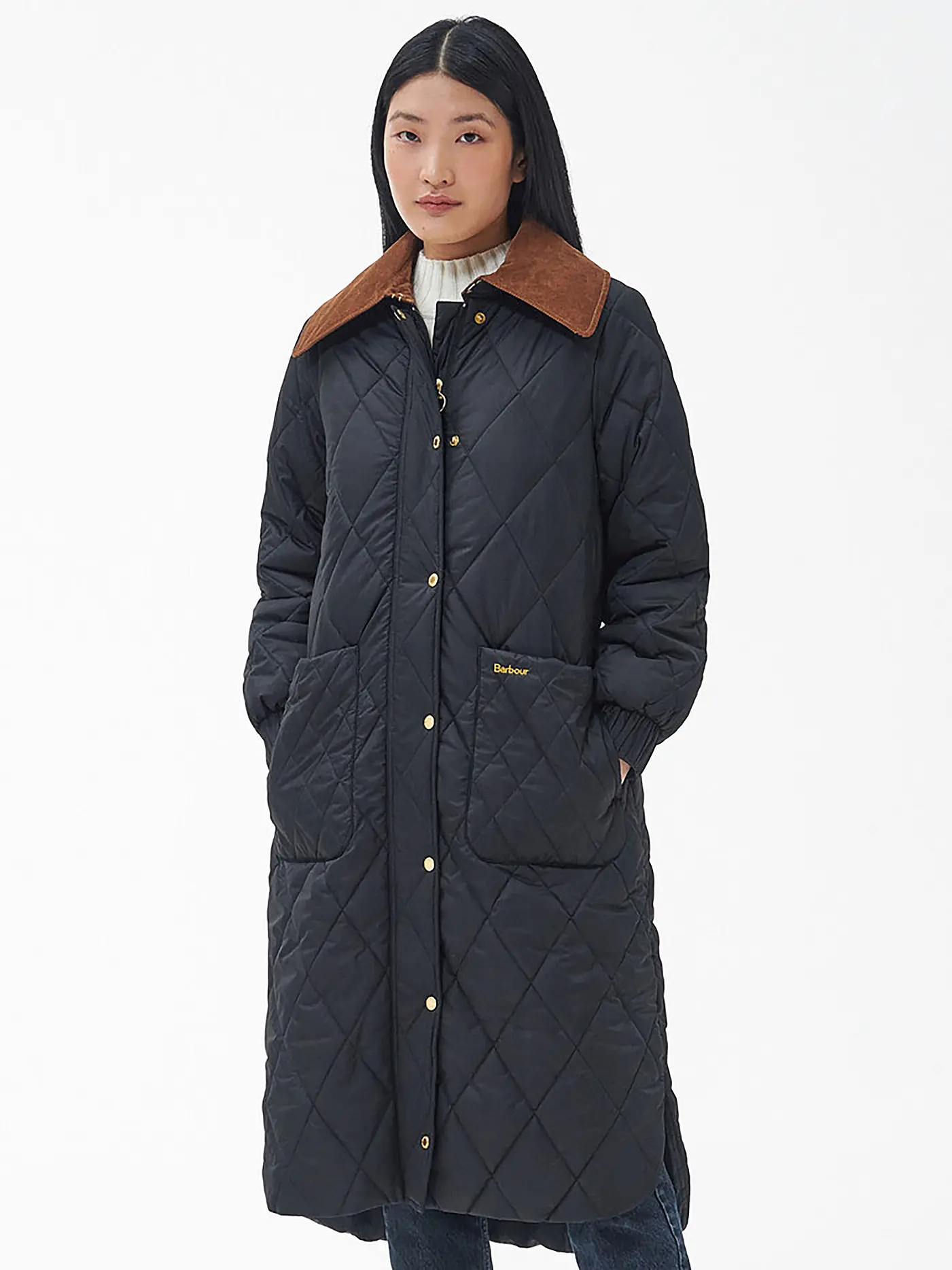 BARBOUR | Steppmantel MARSETT QUILT | schwarz