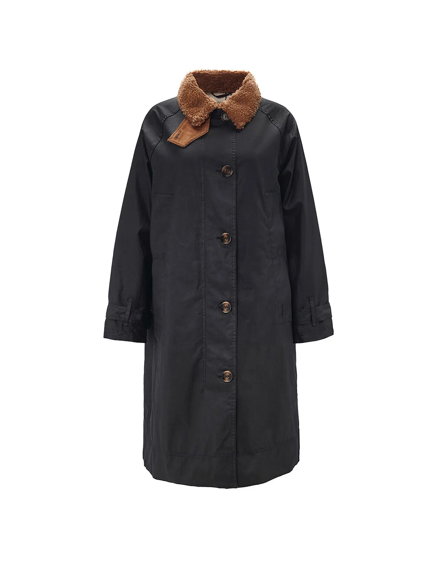 BARBOUR | Trenchcoat MALALA WAX | schwarz