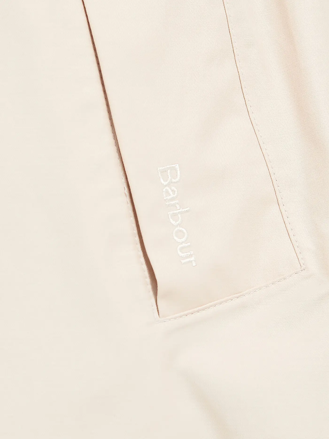 BARBOUR | Trenchcoat SOMERLAND | weiss
