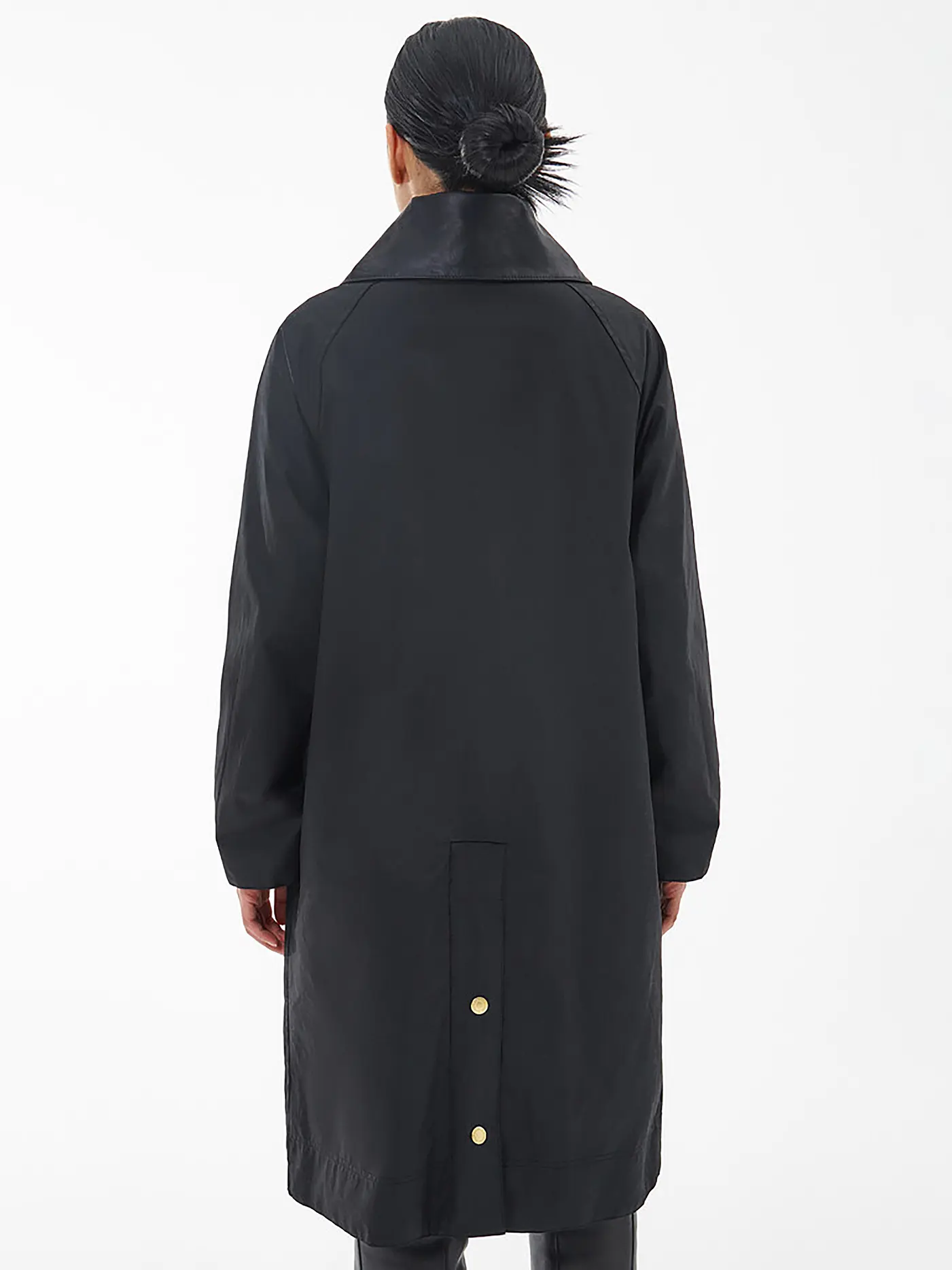 BARBOUR | Trenchcoat TOWNFIELD WAX | schwarz