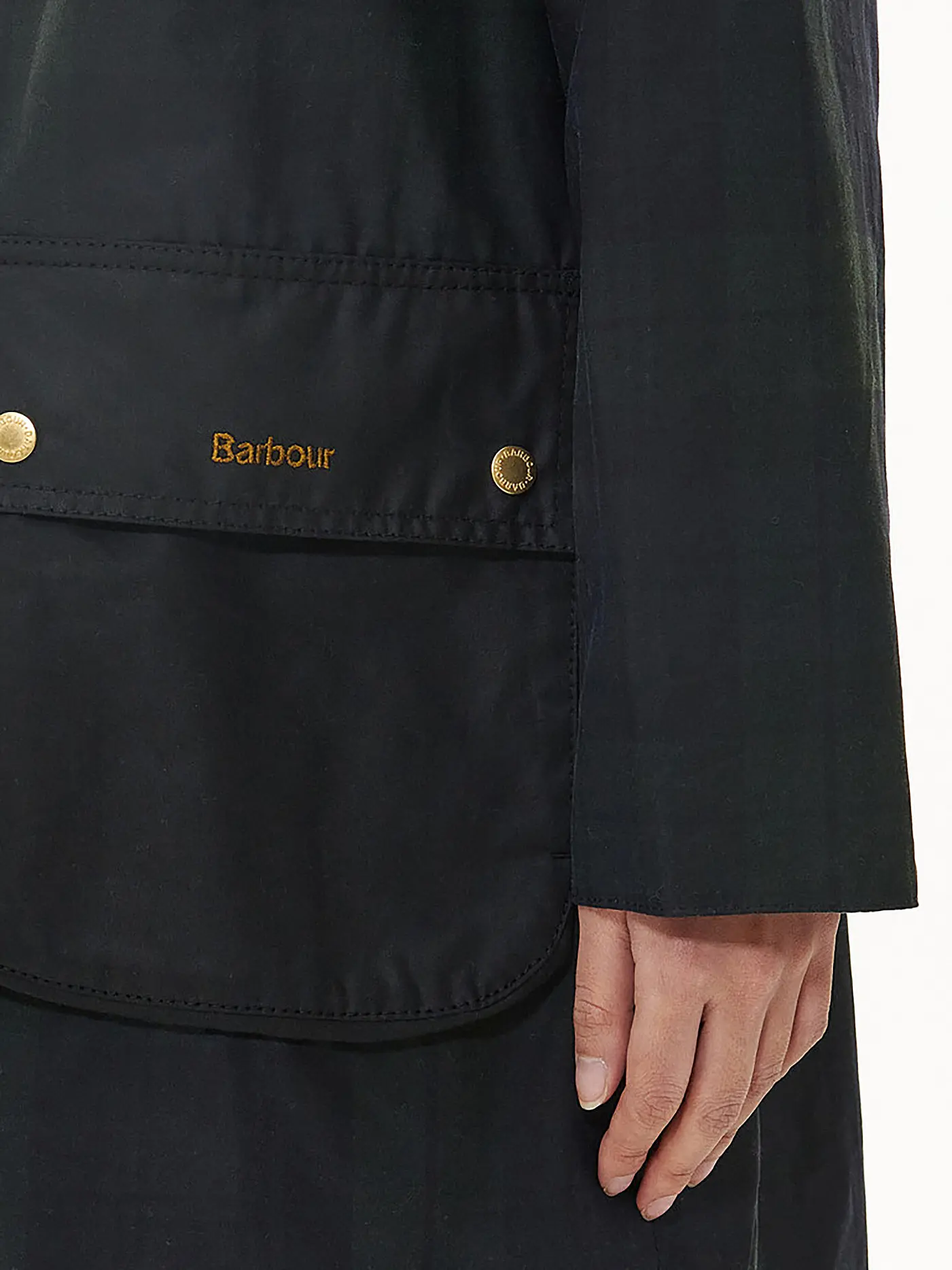 BARBOUR | Trenchcoat TOWNFIELD WAX | dunkelblau