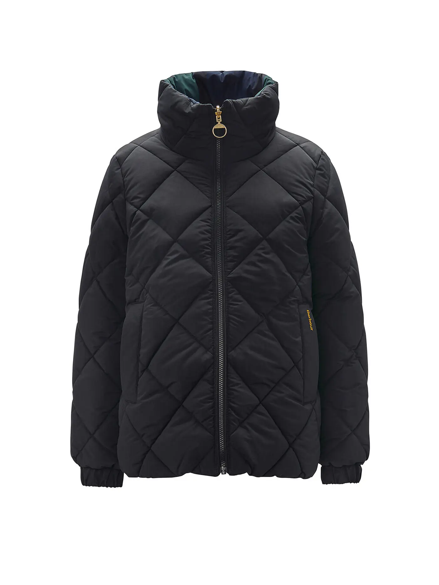 BARBOUR | Wendejacke REVERSIBLE HUDSWELL | schwarz
