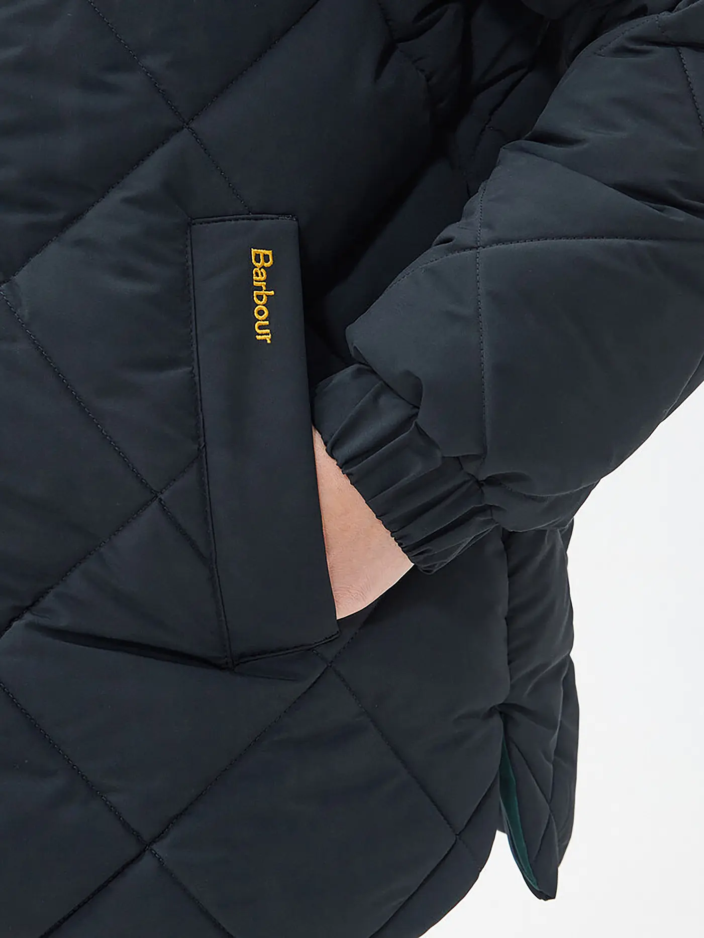 BARBOUR | Wendejacke REVERSIBLE HUDSWELL | schwarz