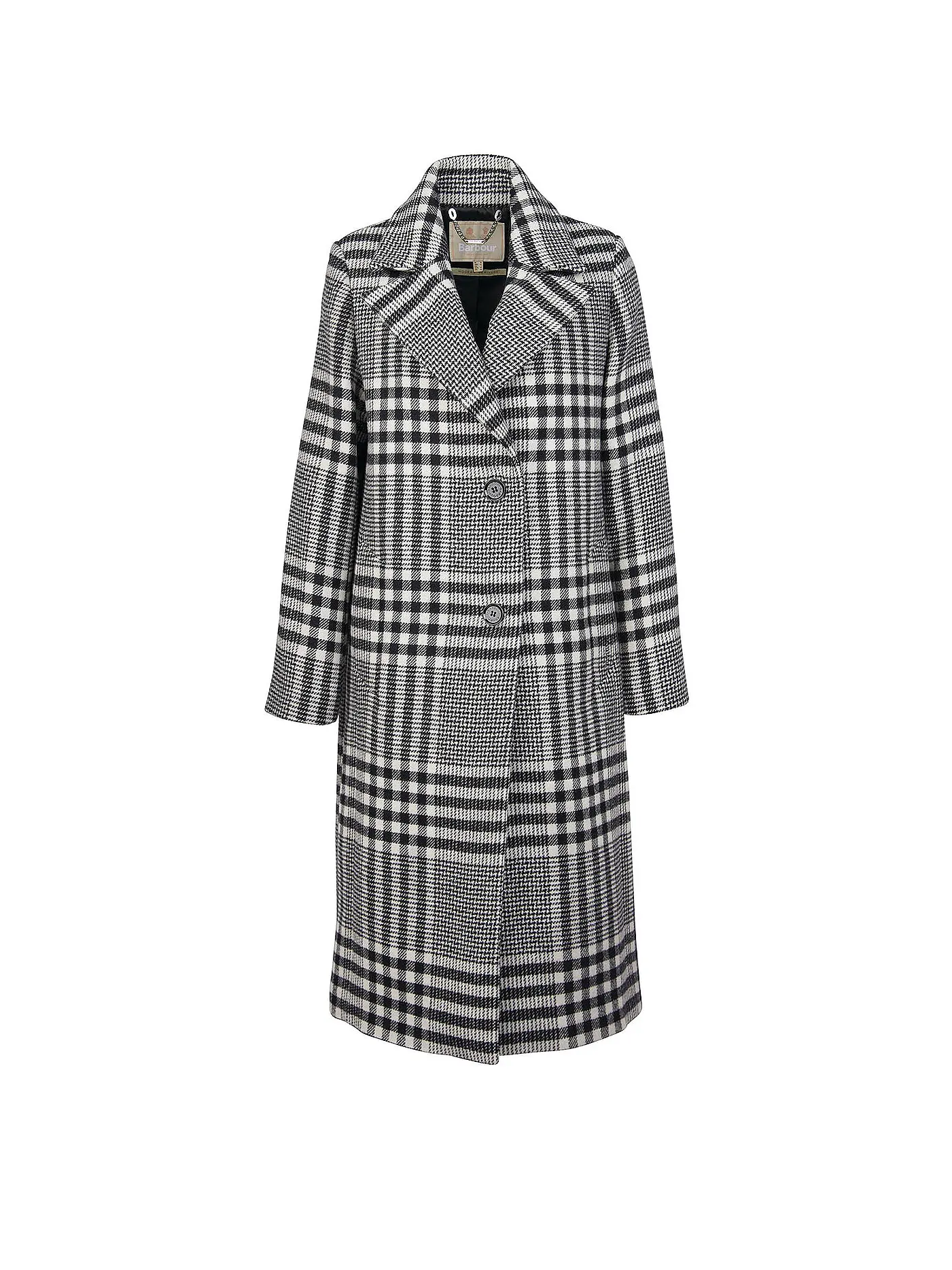 BARBOUR | Wollmantel BYRON | schwarz