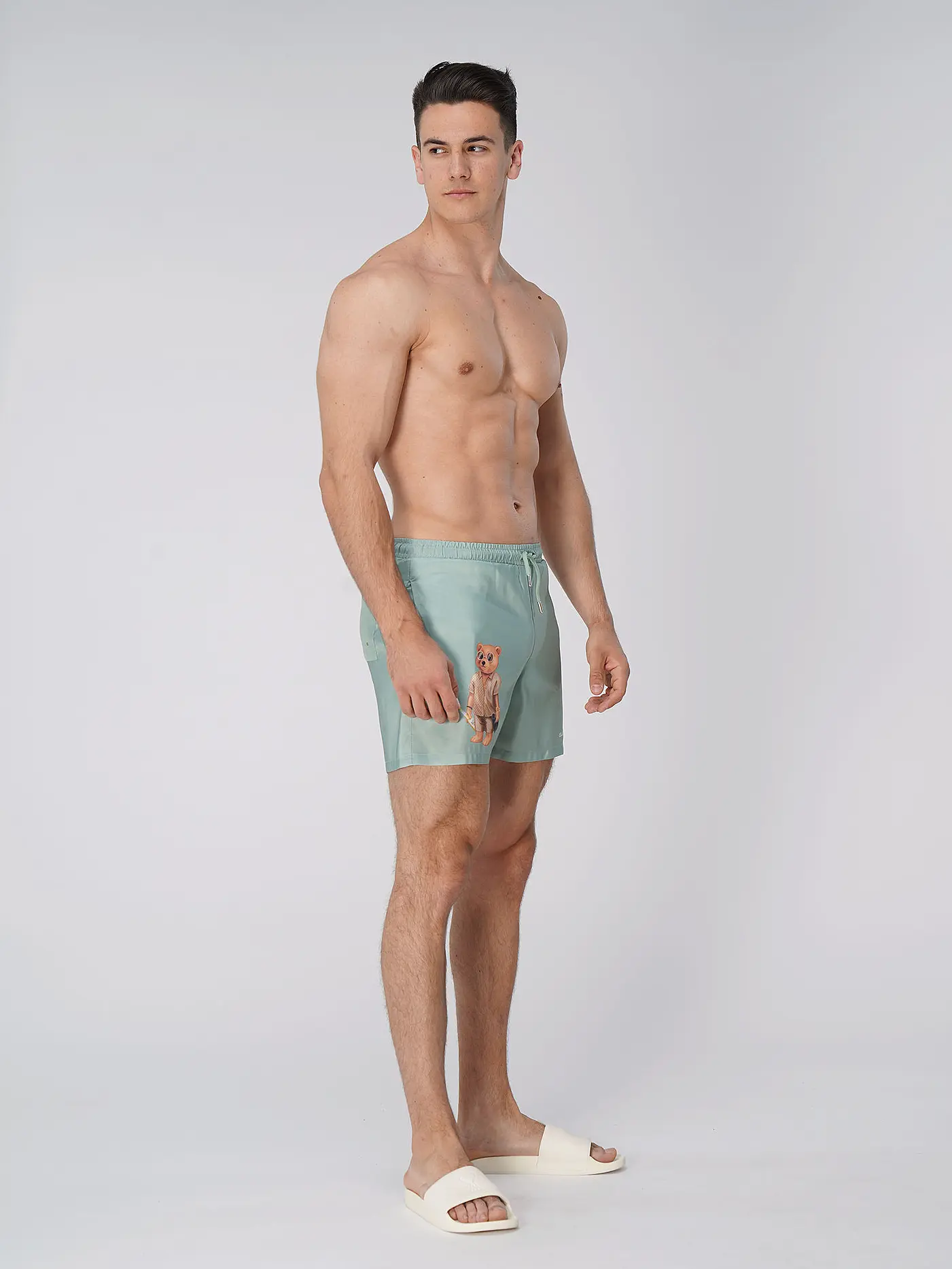 BARON FILOU | Badeshorts | grün