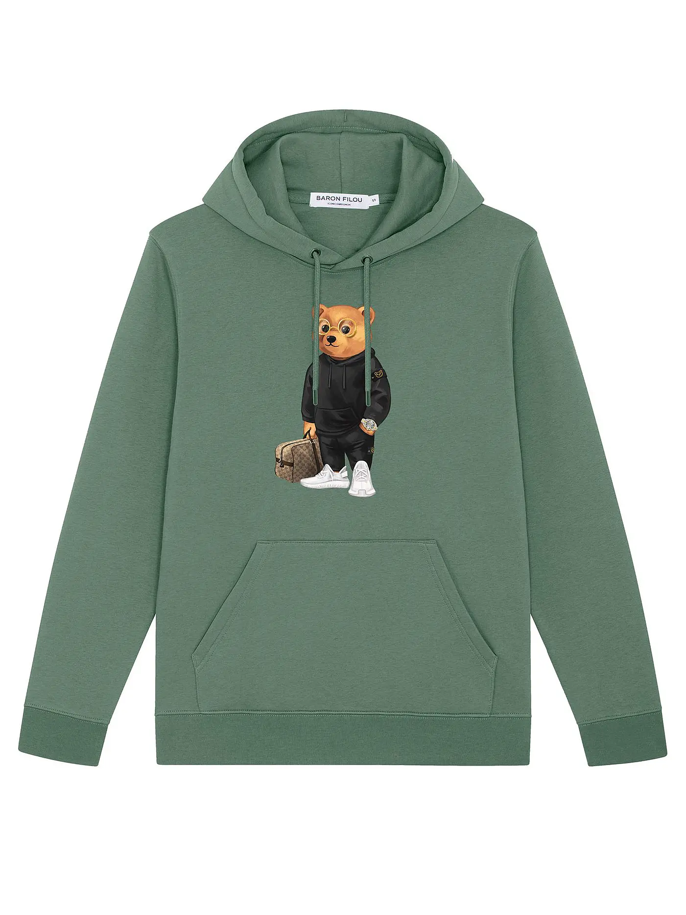 BARON FILOU | Kapuzensweater - Hoodie | grün