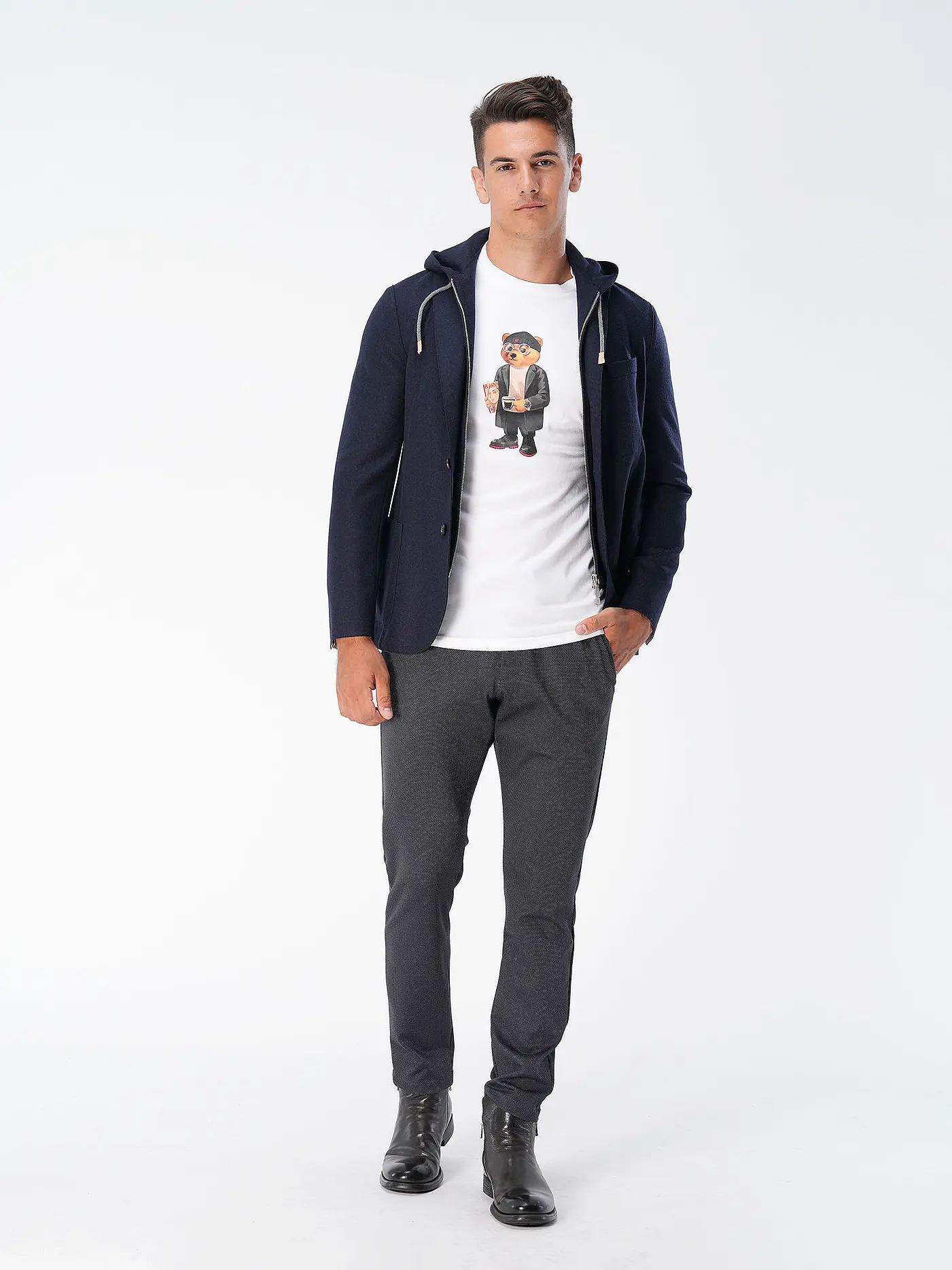 BARON FILOU | T-Shirt | weiss