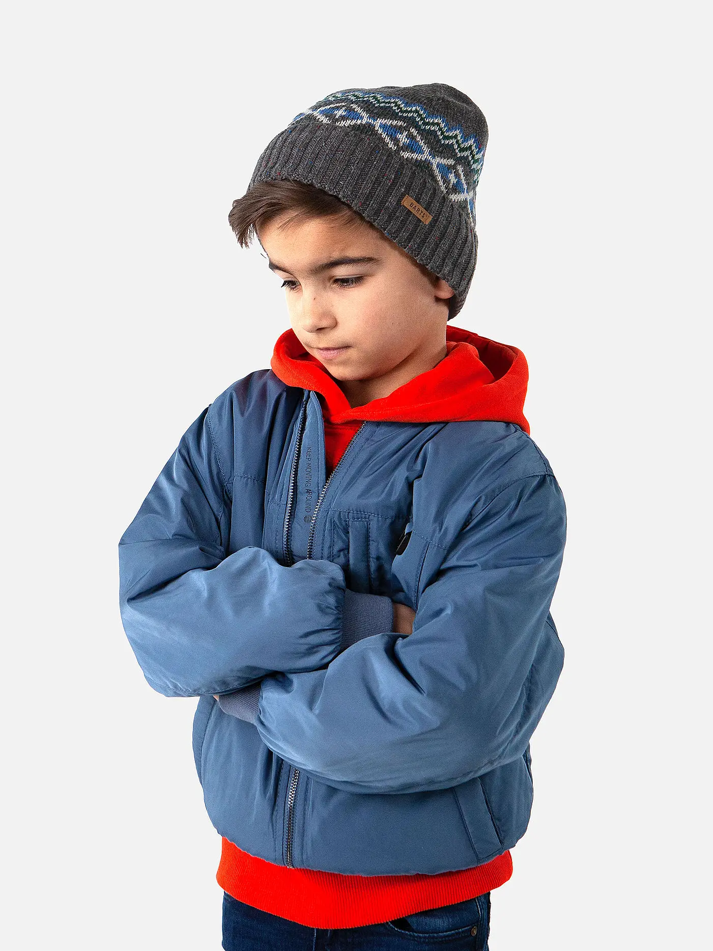 BARTS | Jungen Mütze - Haube JEKOBE | grau