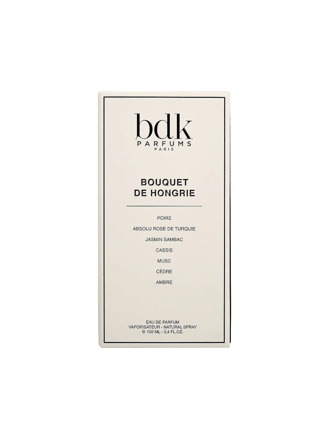 BDK | Bouquet de Hongrie Eau de Parfum Natural Spray 100ml | keine Farbe