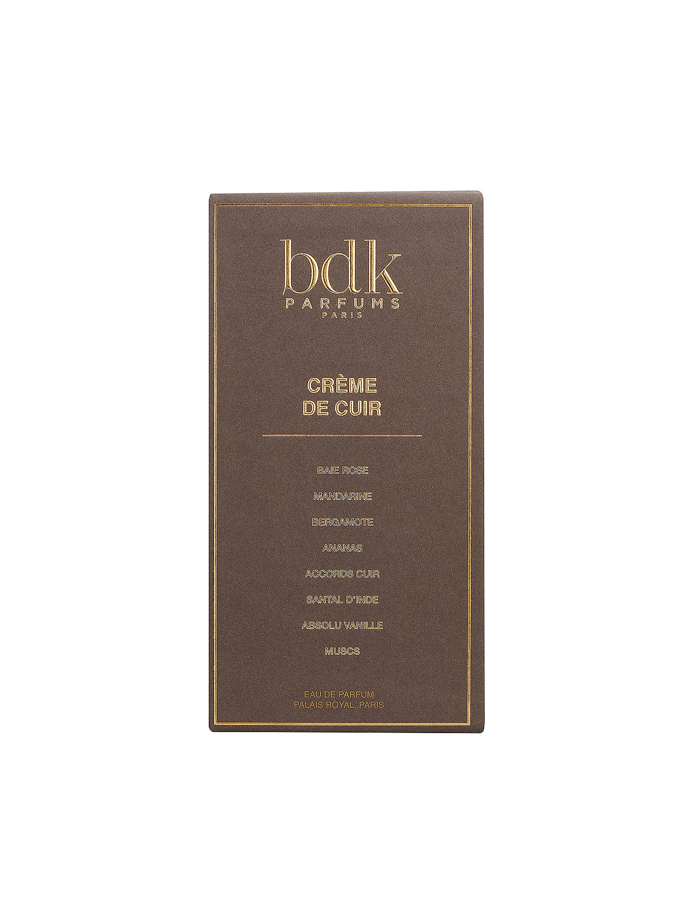BDK | Crème de Cuir  Eau de Parfum Natural Spray 100ml | keine Farbe
