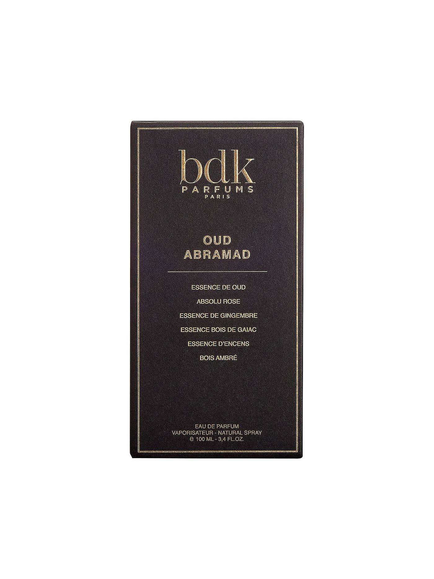 BDK | Oud Abramad Eau de Parfum Natural Spray 100ml | keine Farbe