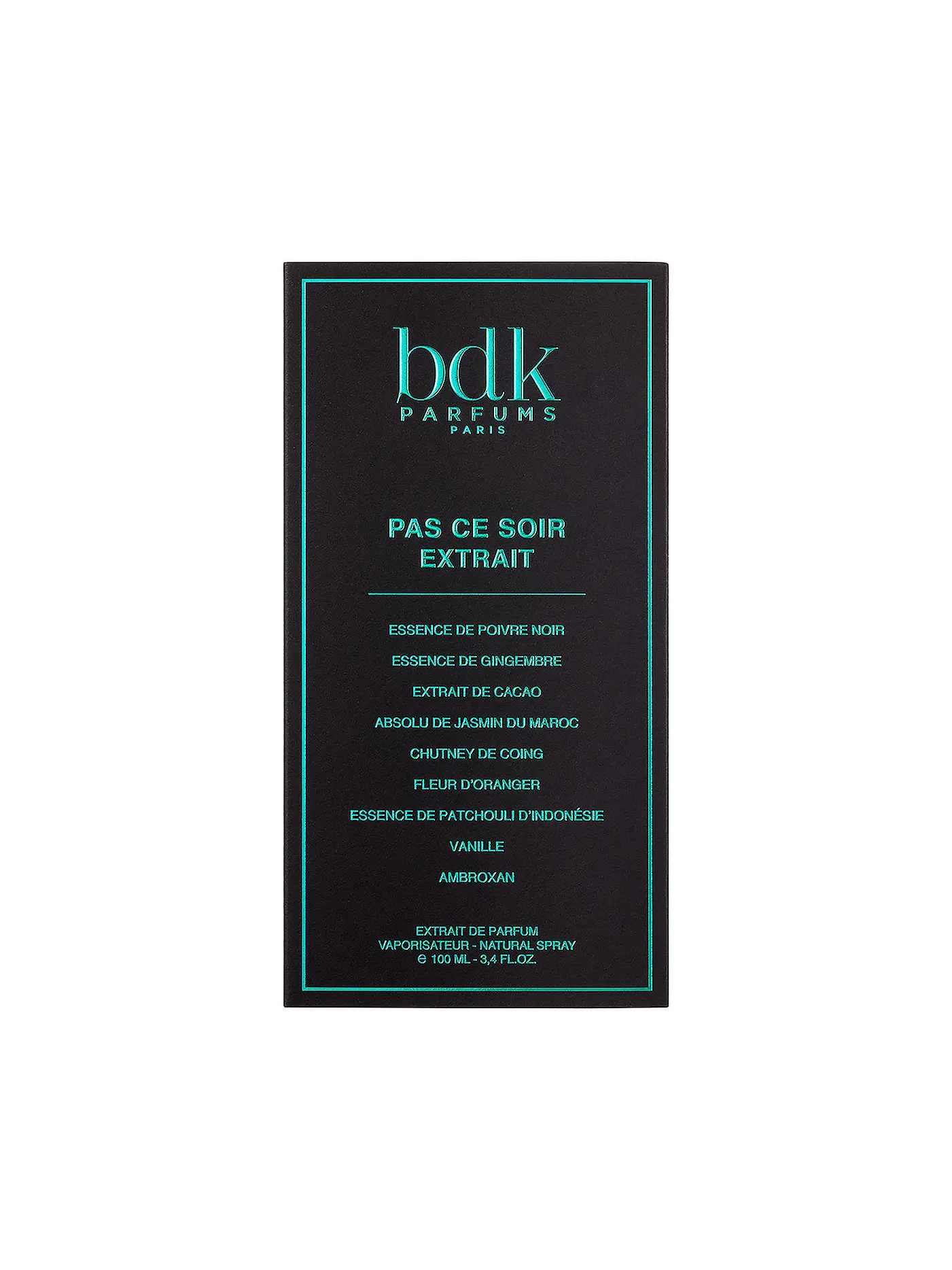 BDK | Pas Ce Soir Extrait 100ml | keine Farbe