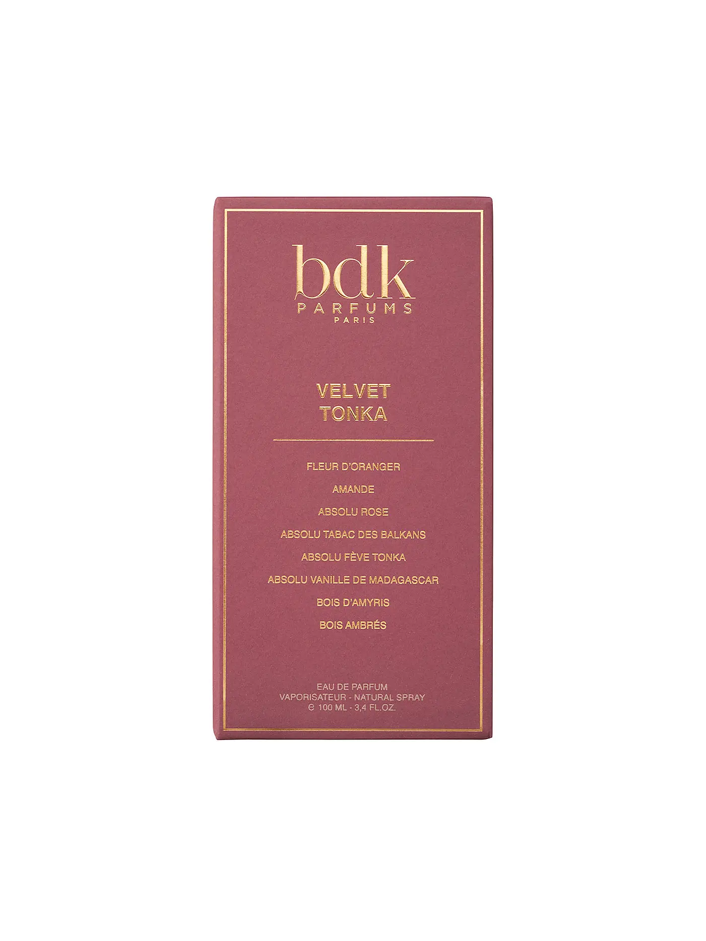 BDK | Velvet Tonka Eau de Parfum 100ml | keine Farbe