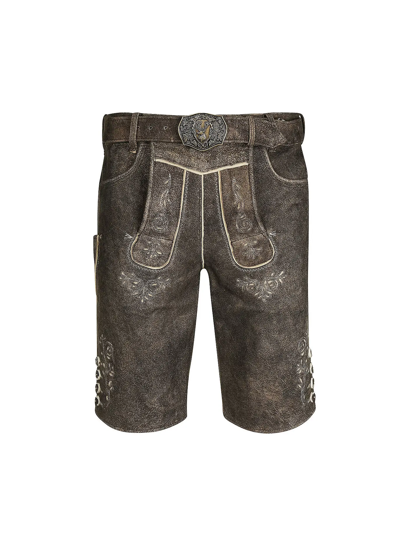 BECKERT | Lederhose Kaiserau | braun