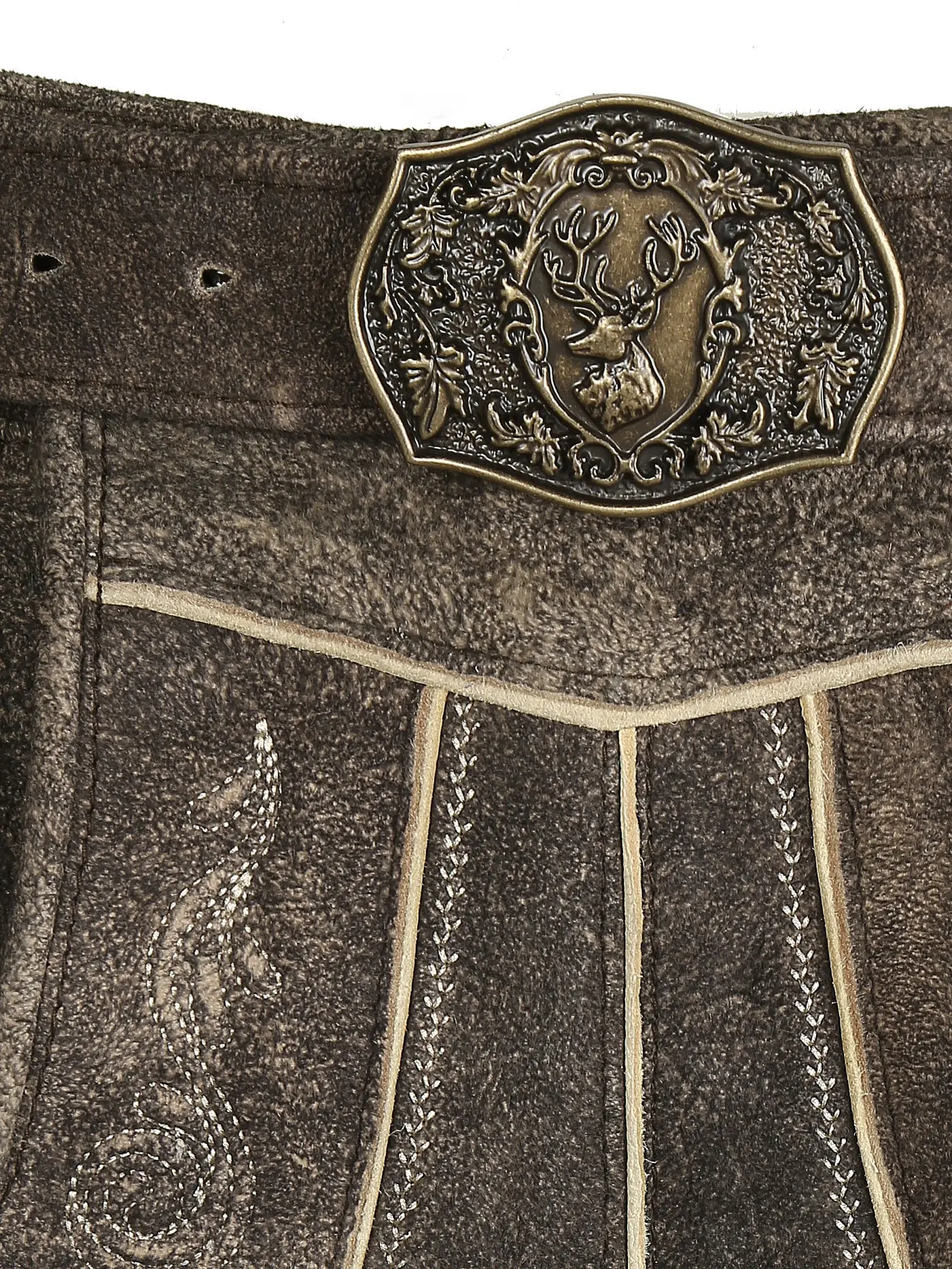 BECKERT | Lederhose Kaiserau | braun