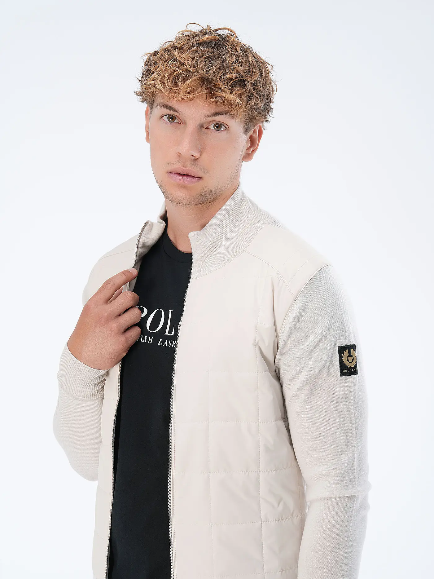 BELSTAFF | Hybrid Jacke KELBROOK | beige