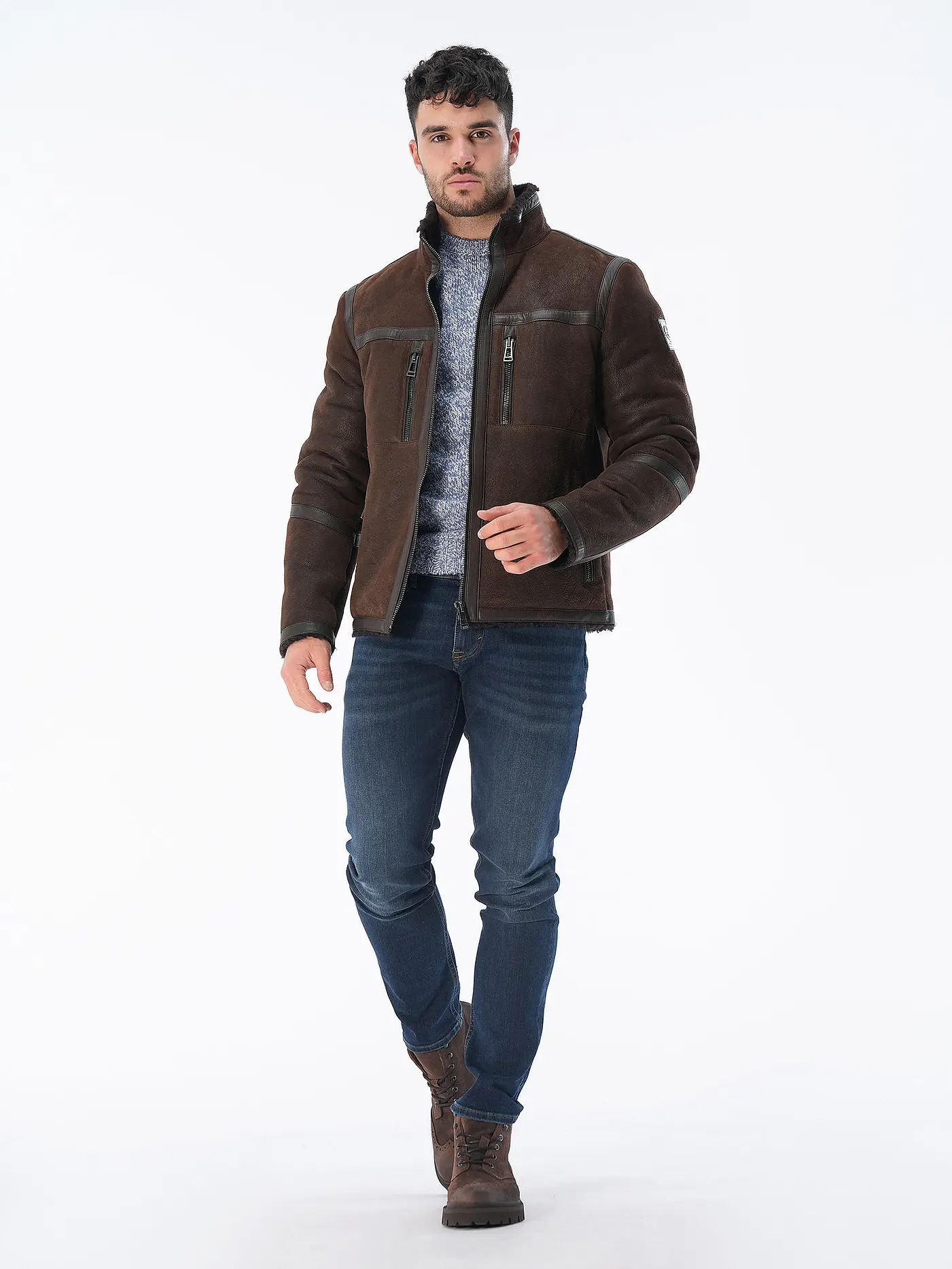 BELSTAFF | Shearling Jacke TUNDRA | braun