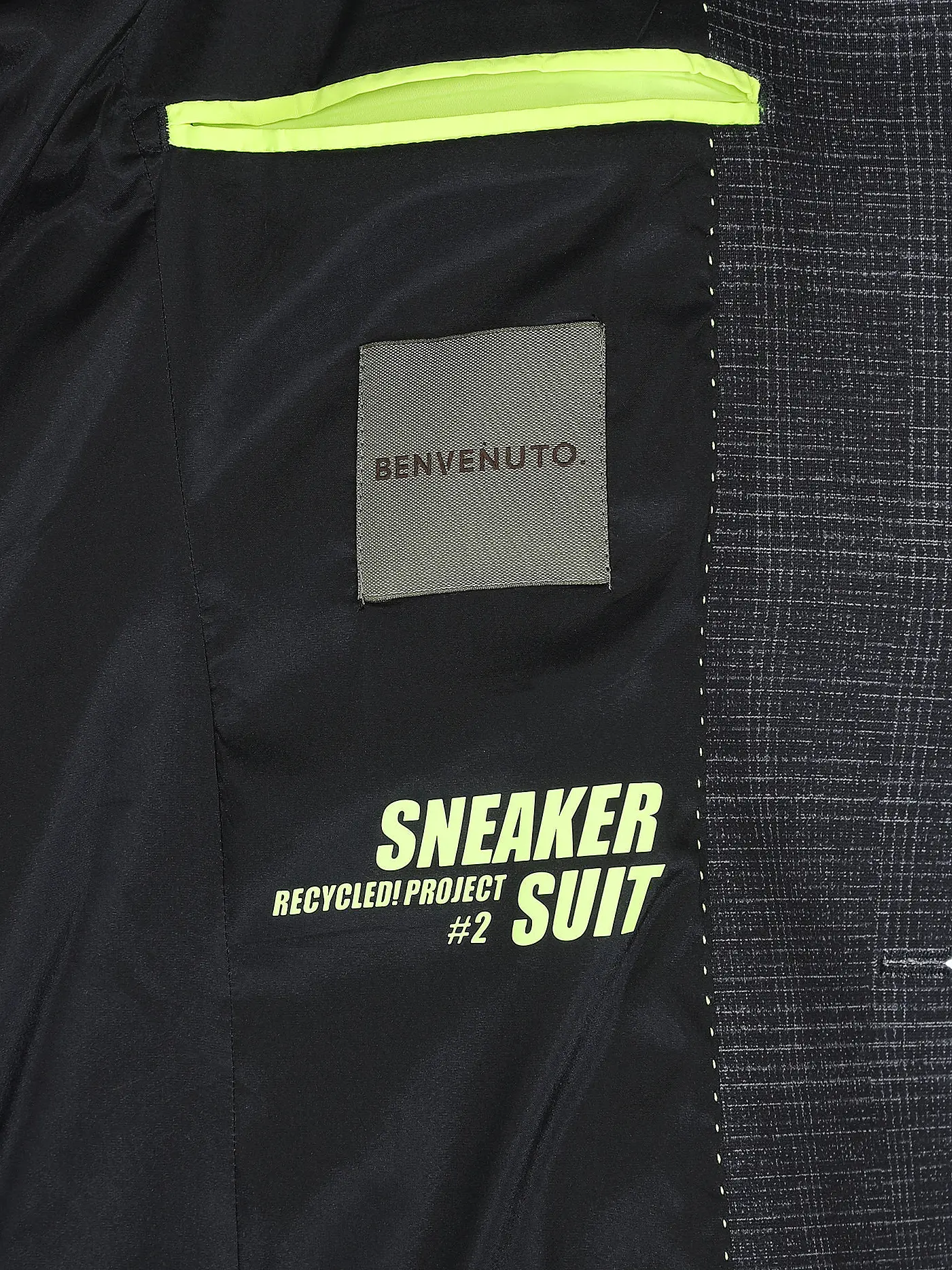 BENVENUTO | Sakko SNEAKER JACKET | blau