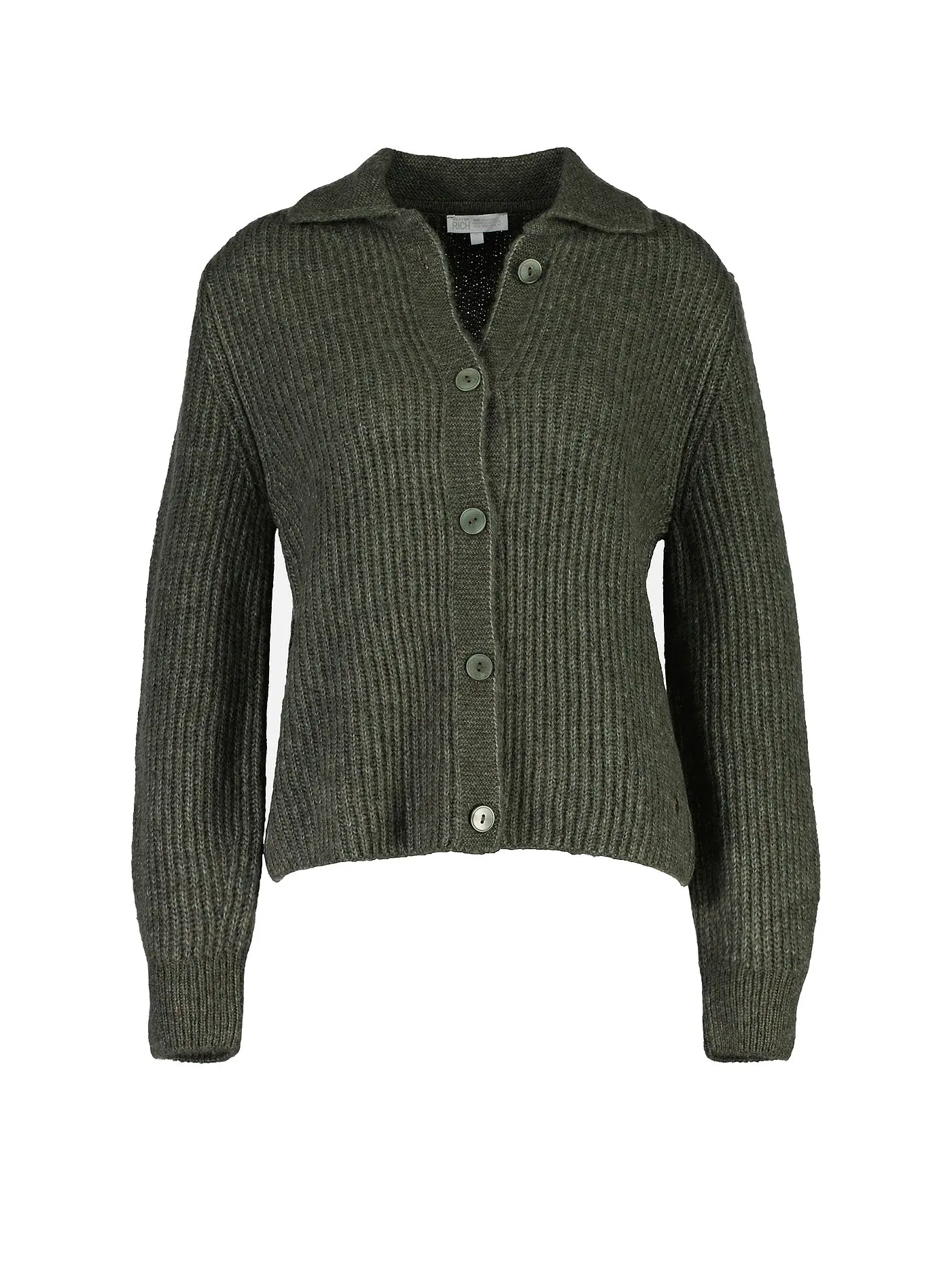 BETTER RICH | Cardigan | olive