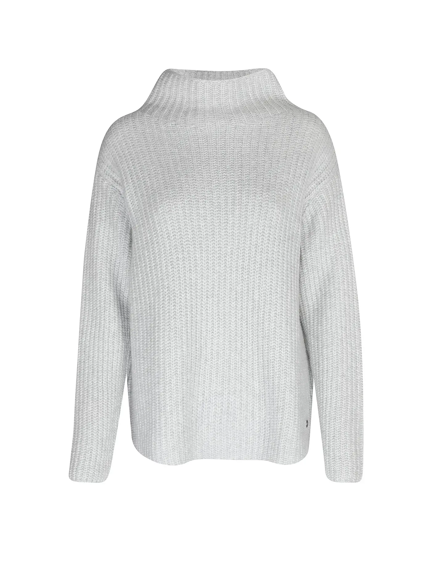 BETTER RICH | Stehkragenpullover BRIDGE | grau