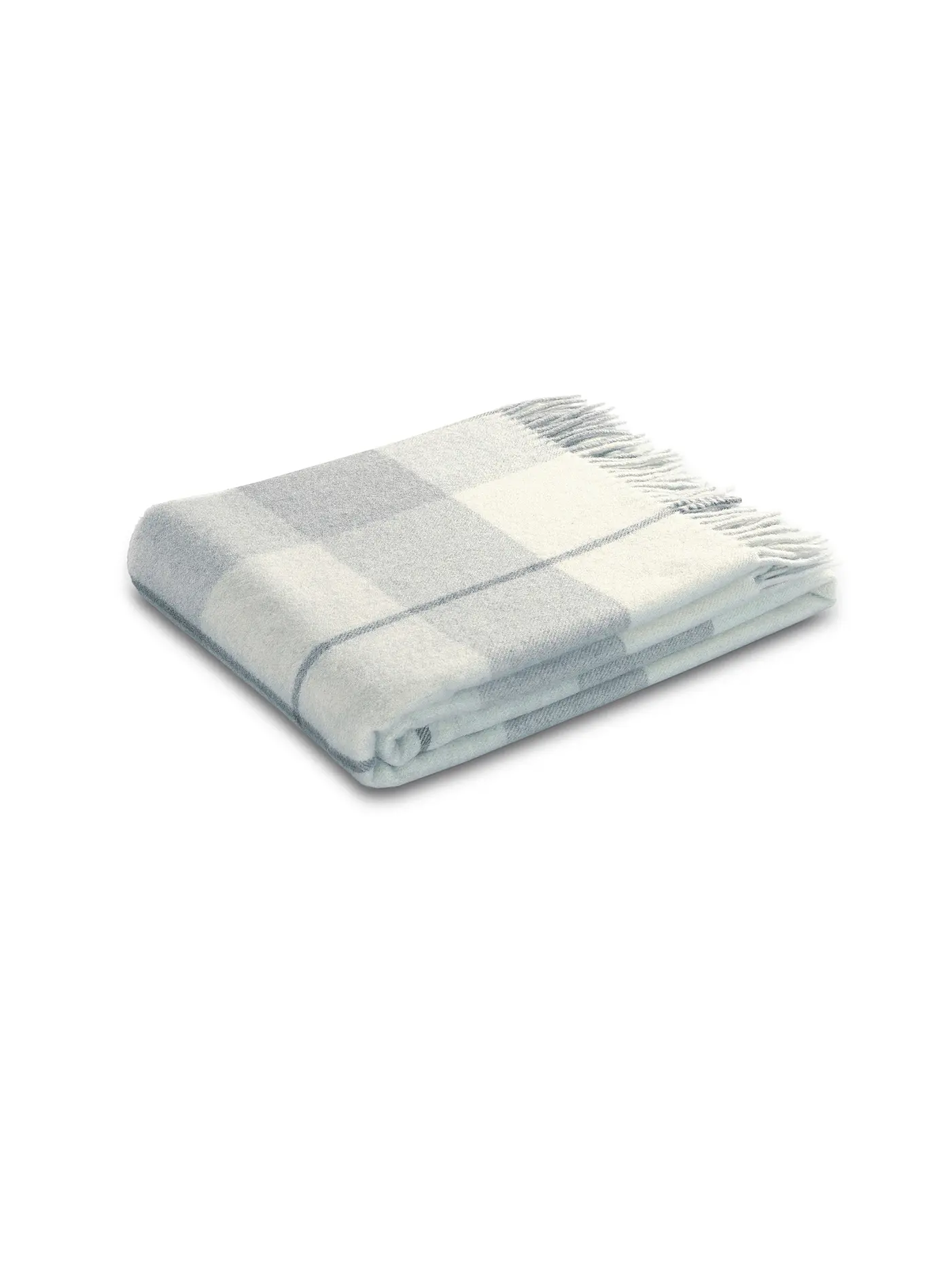 BIEDERLACK | Tagedecke - Wolldecke - Plaid Modern Classic 130x170cm Quito Natur | creme