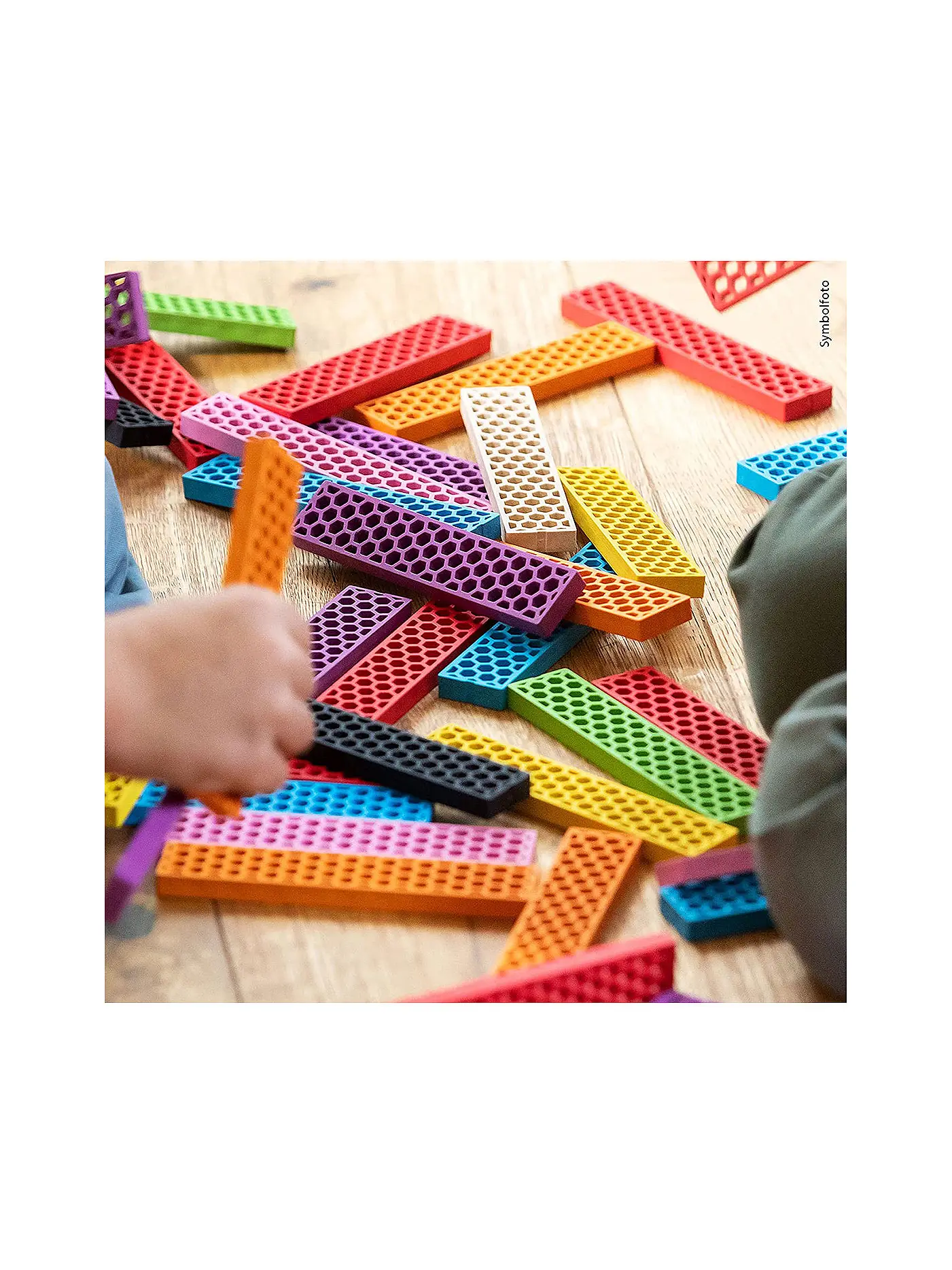 Bioblo | Fun Box Multi-Mix mit 200 Bausteinen | keine Farbe