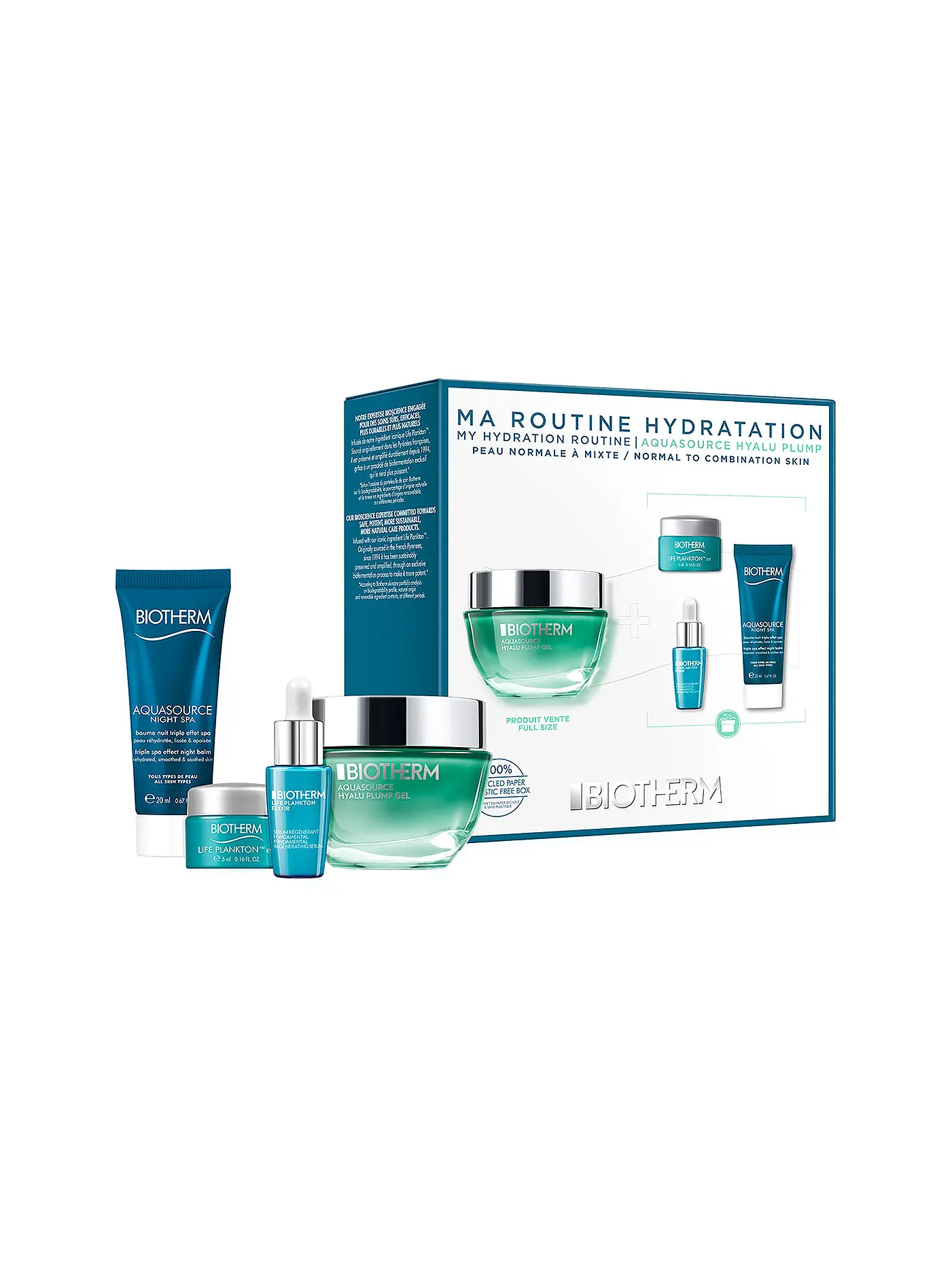 BIOTHERM | Geschenkset - Aquasource Hyalu Value Set 50ml / 20ml / 7,5ml | keine Farbe