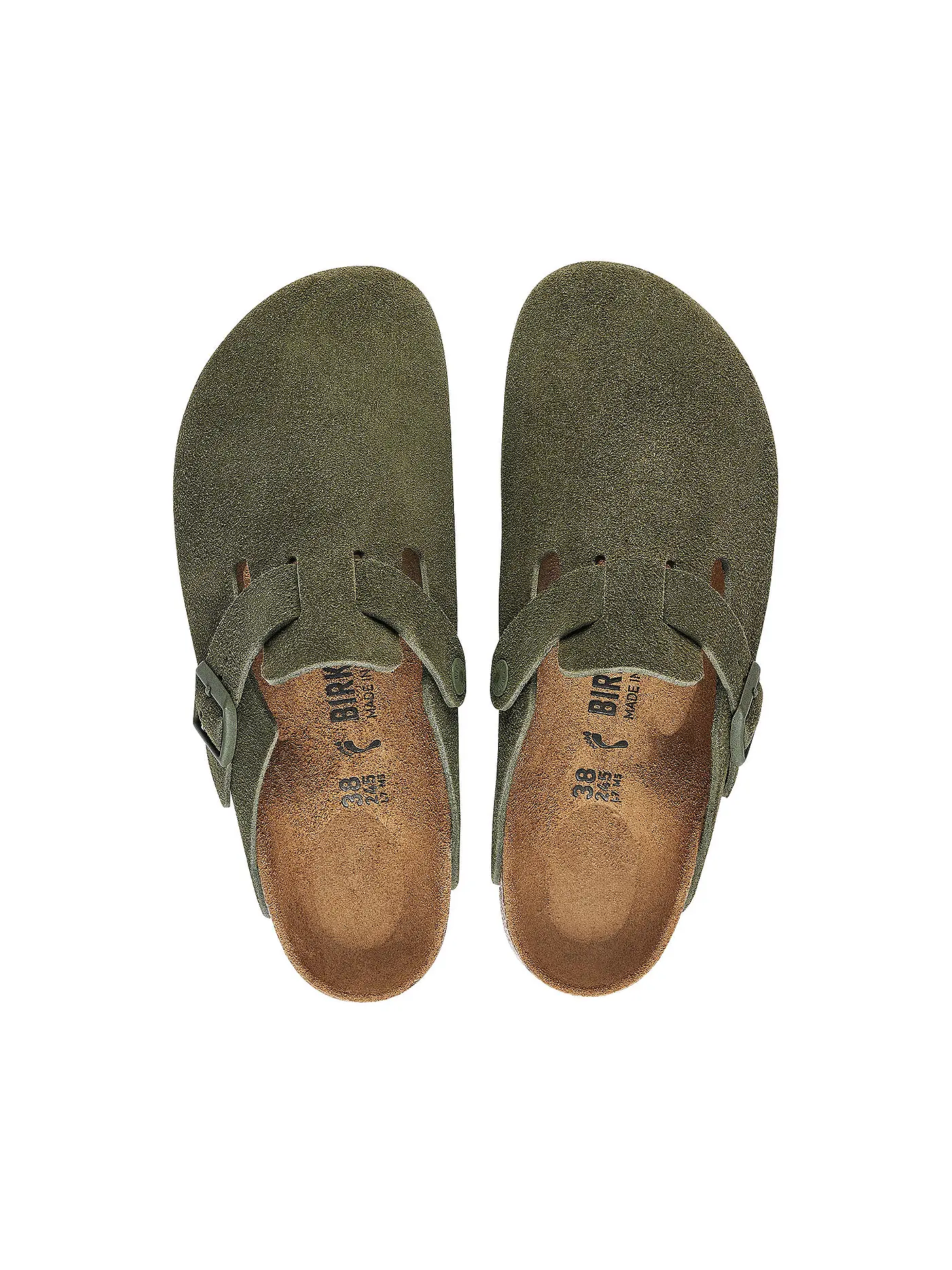 BIRKENSTOCK | Pantoletten - Sandalen BOSTON | olive