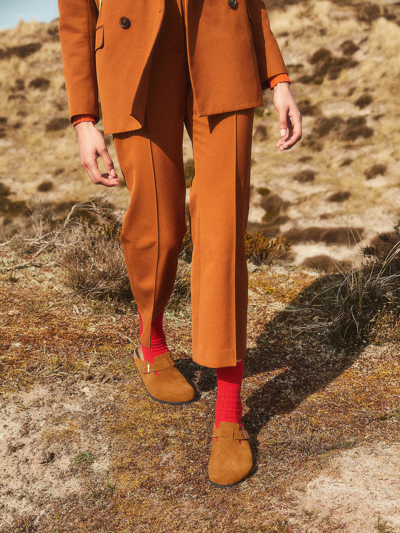 BIRKENSTOCK | Pantoletten BOSTON | camel