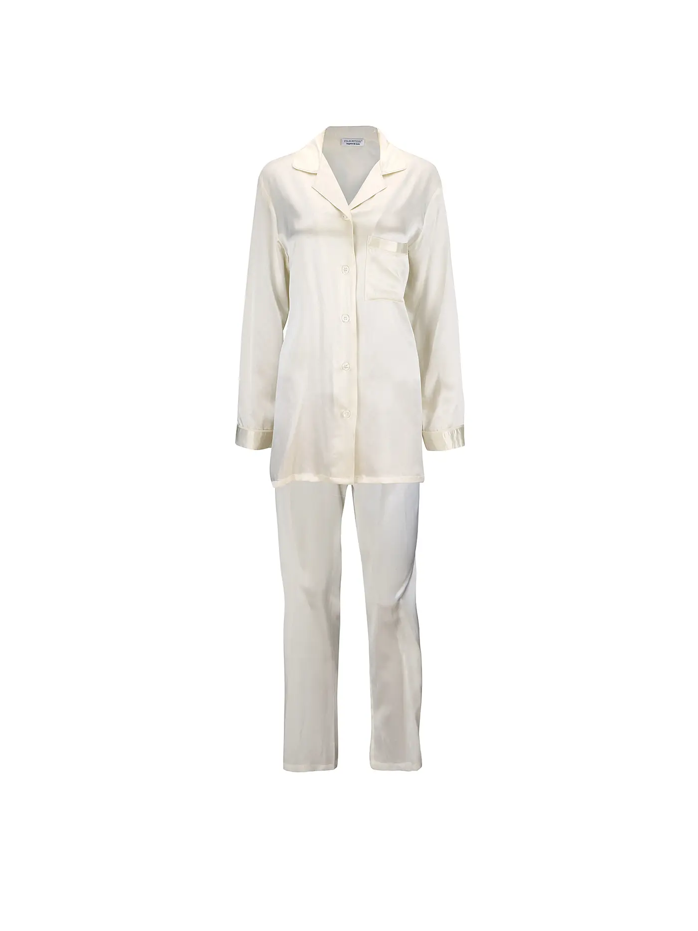 BITZER | Seiden - Pyjama | creme