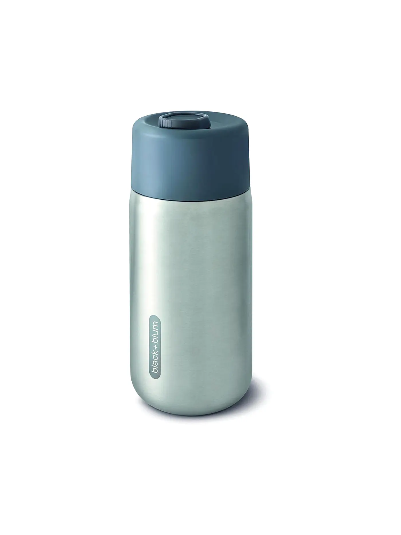 BLACK+BLUM | Thermosbecher - Edelstahlbecher to Go 340ml Schiefer/Edelstahl | grau