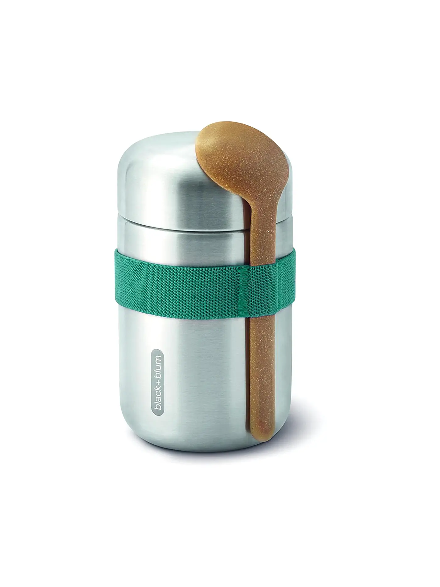 BLACK+BLUM | Thermosbehälter - Food Flask 400ml Ozean/Edelstahl | blau