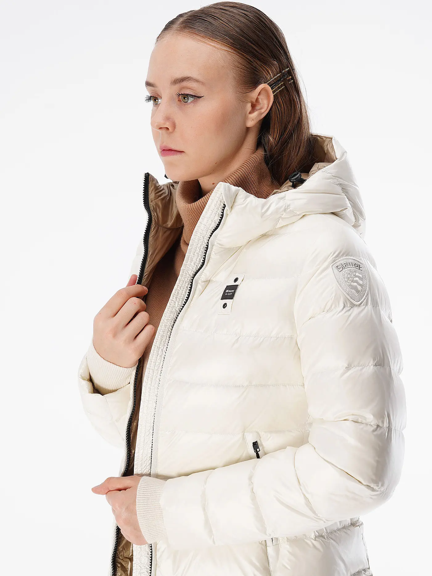 BLAUER | Daunenmantel  | weiss