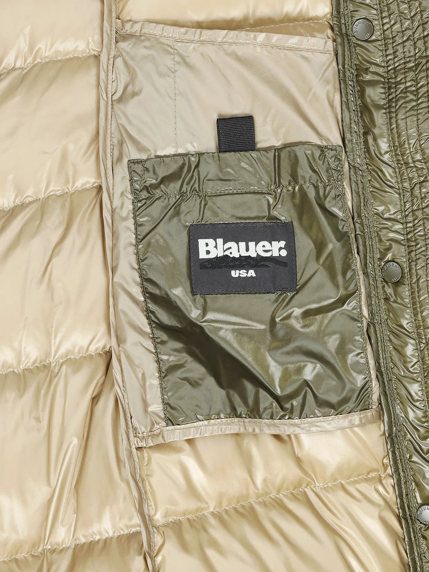 BLAUER | Daunenmantel  | olive