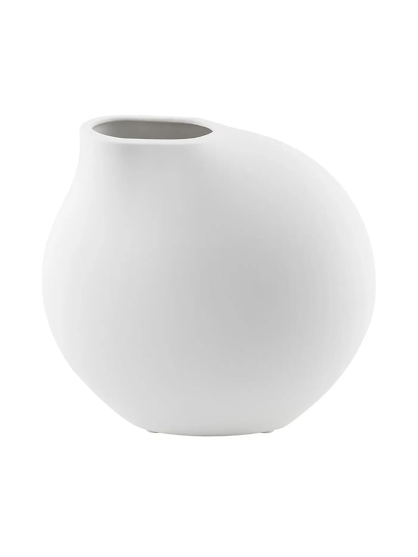 BLOMUS | Keramik Vase NONA 14cm White | weiss