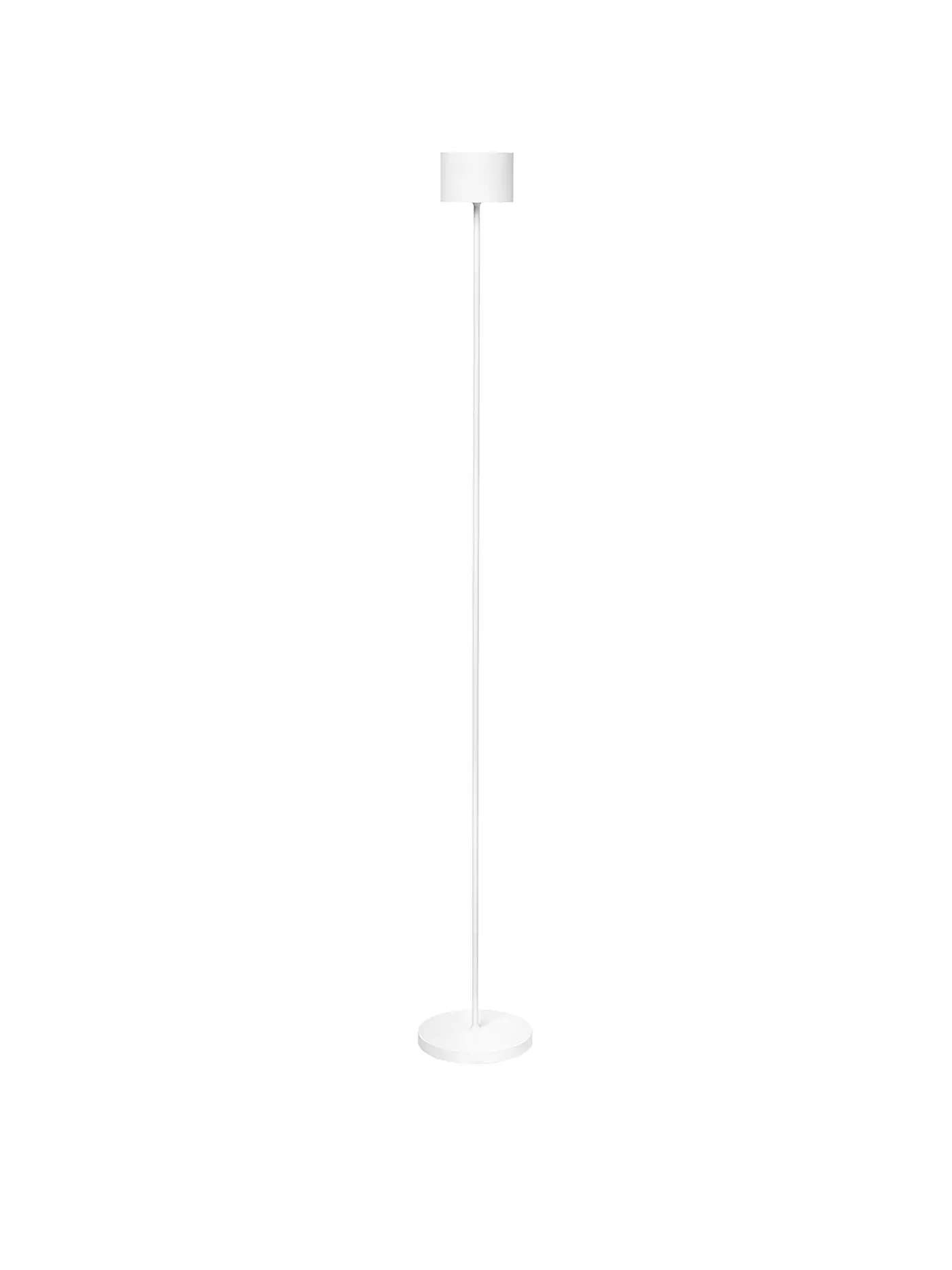 BLOMUS | Mobile LED Stehleuchte FAROL 115cm Warm Grey | weiss