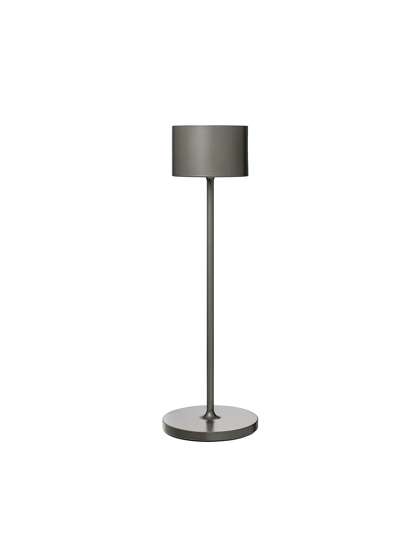 BLOMUS | Mobile LED Stehleuchte FAROL 33,5cm Burned Metal | grau