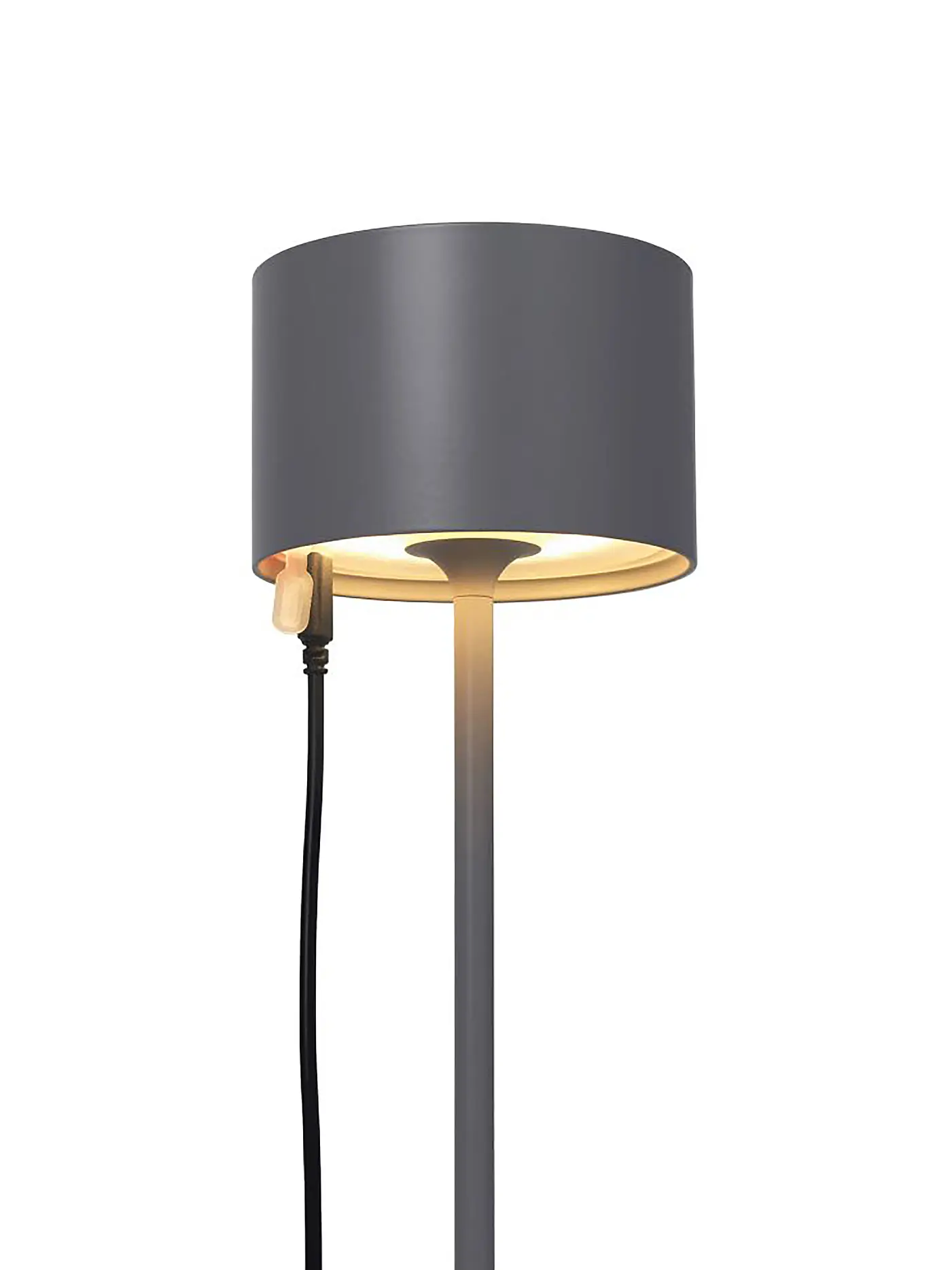BLOMUS | Mobile LED Stehleuchte FAROL 33,5cm Warm Grey | grau