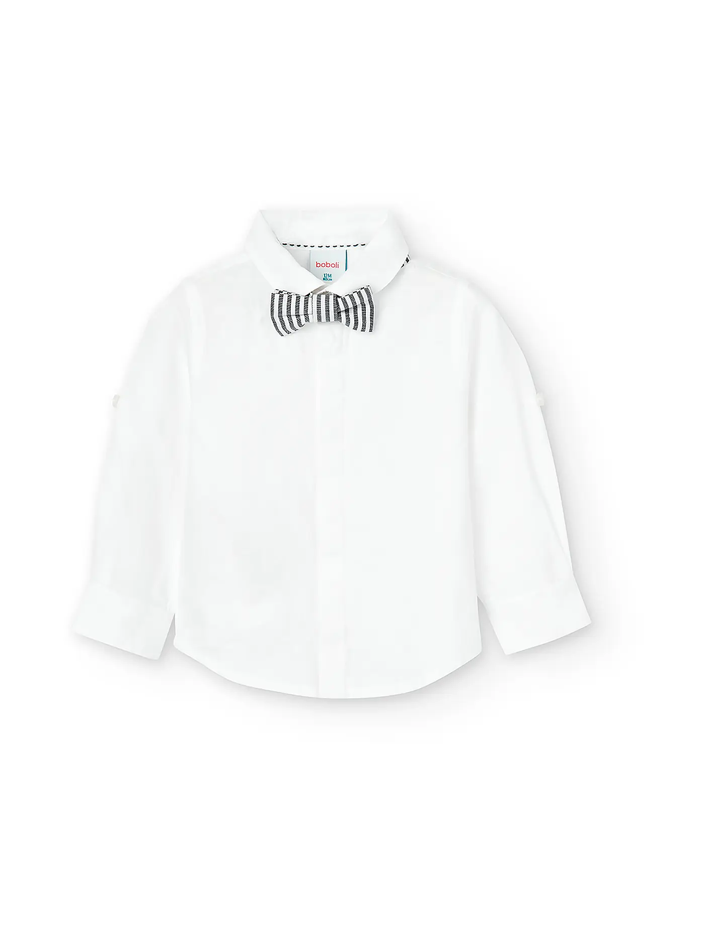 BOBOLI | Jungen Hemd | weiss