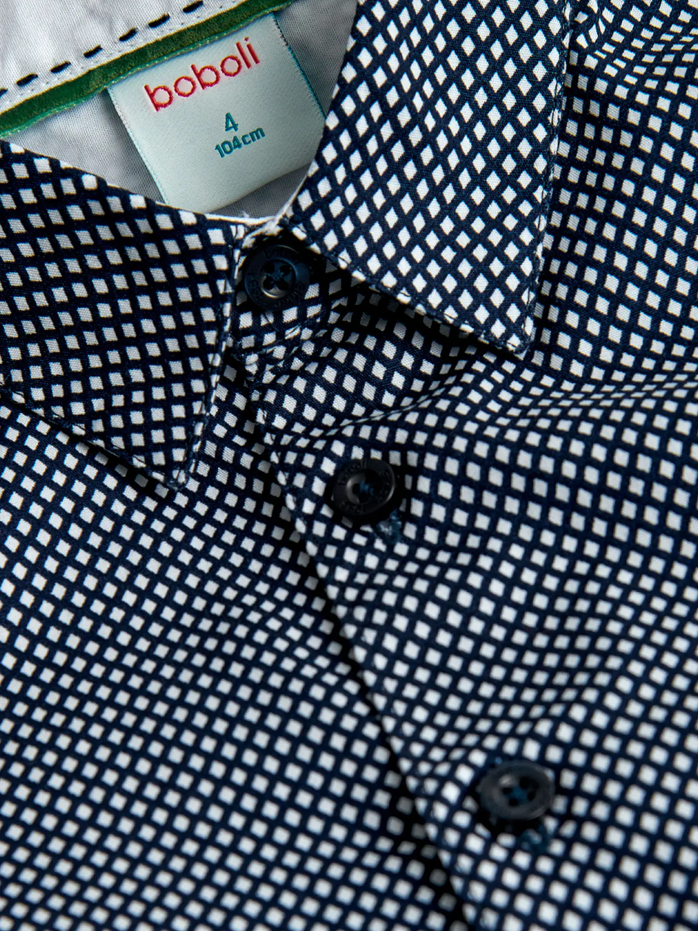 BOBOLI | Jungen Hemd | dunkelblau