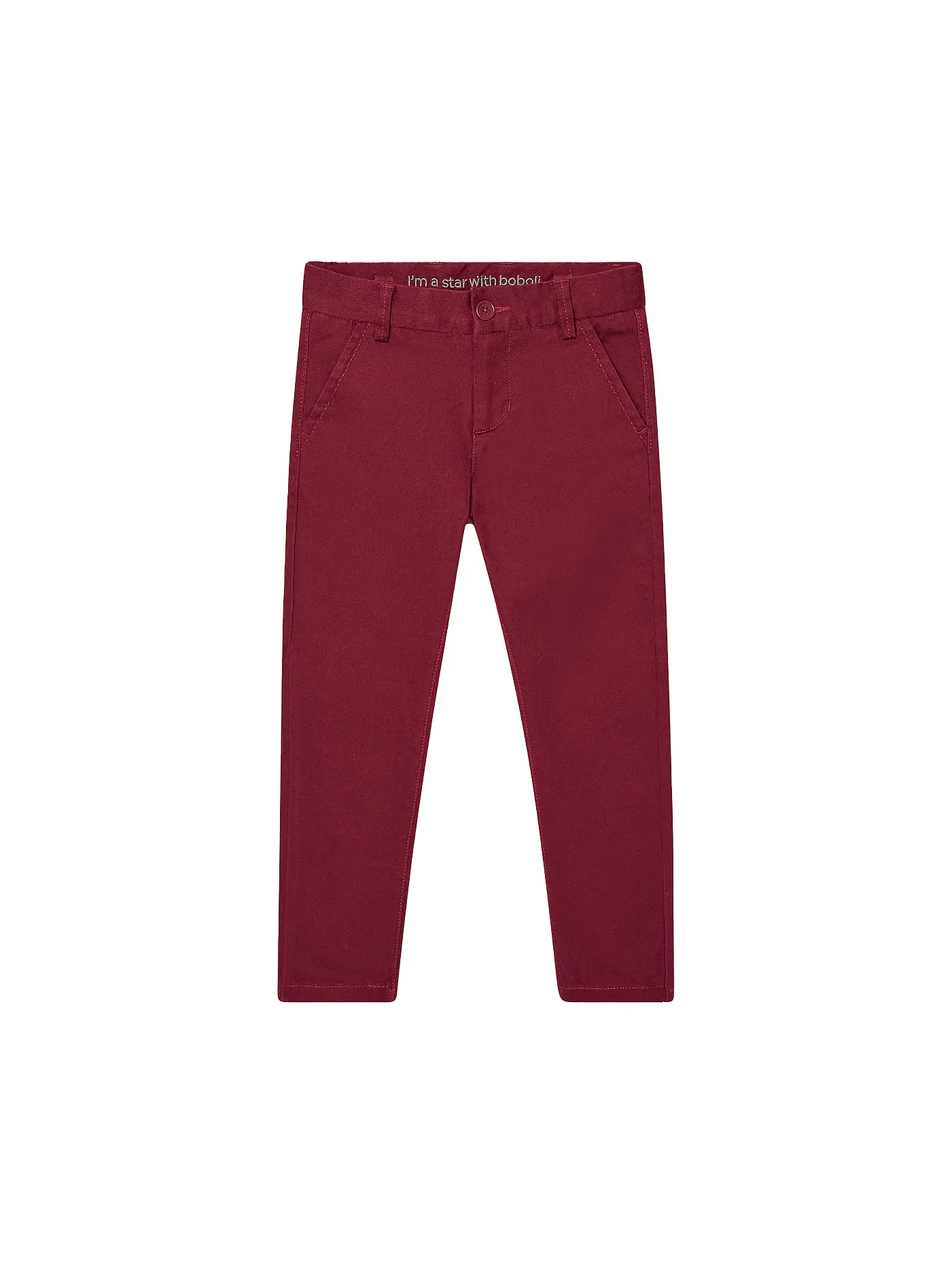 BOBOLI | Jungen Hose | dunkelrot